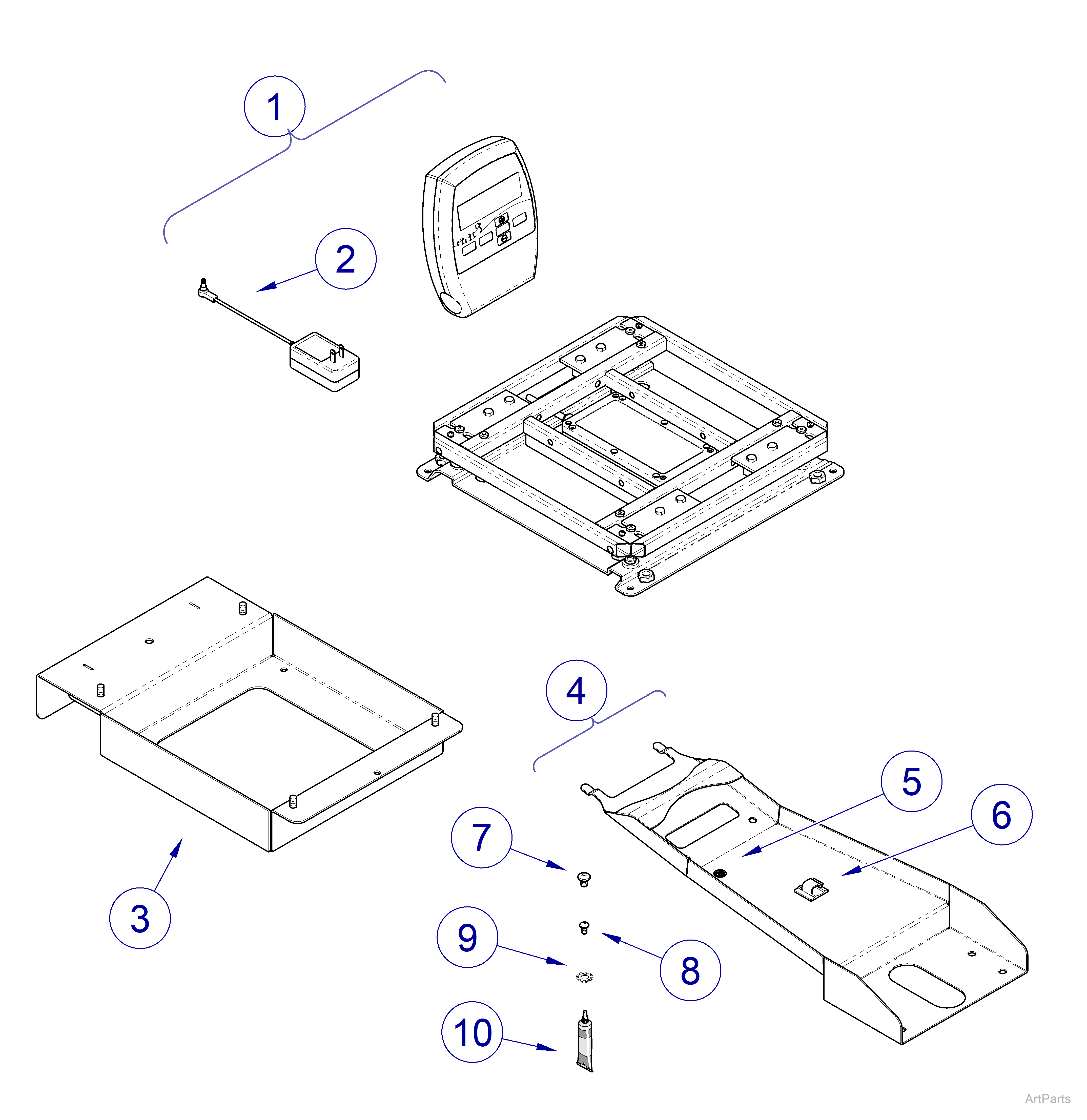 002-1799-00 Scale Replacement Kit Assembly