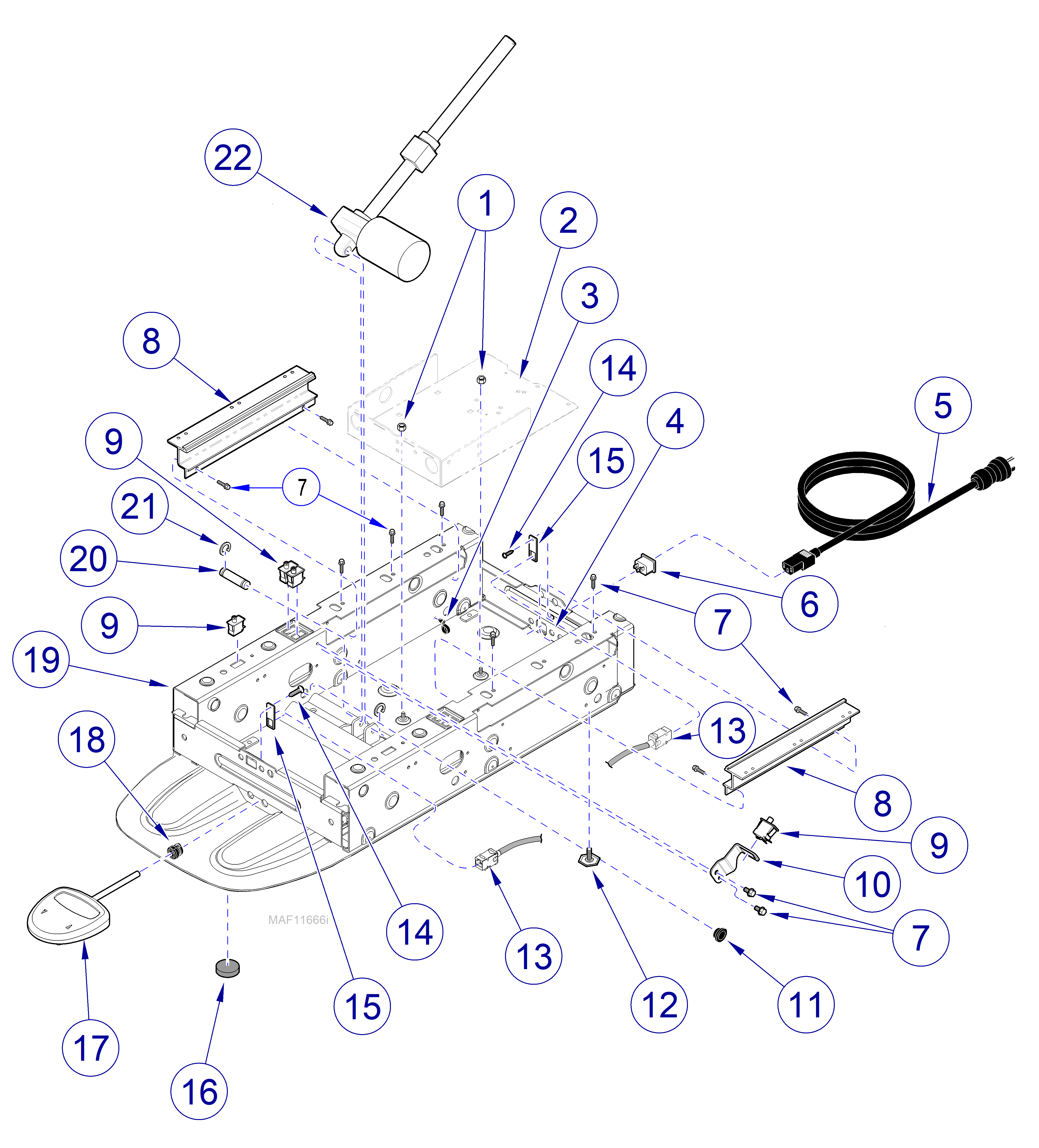 Midmark Base Components