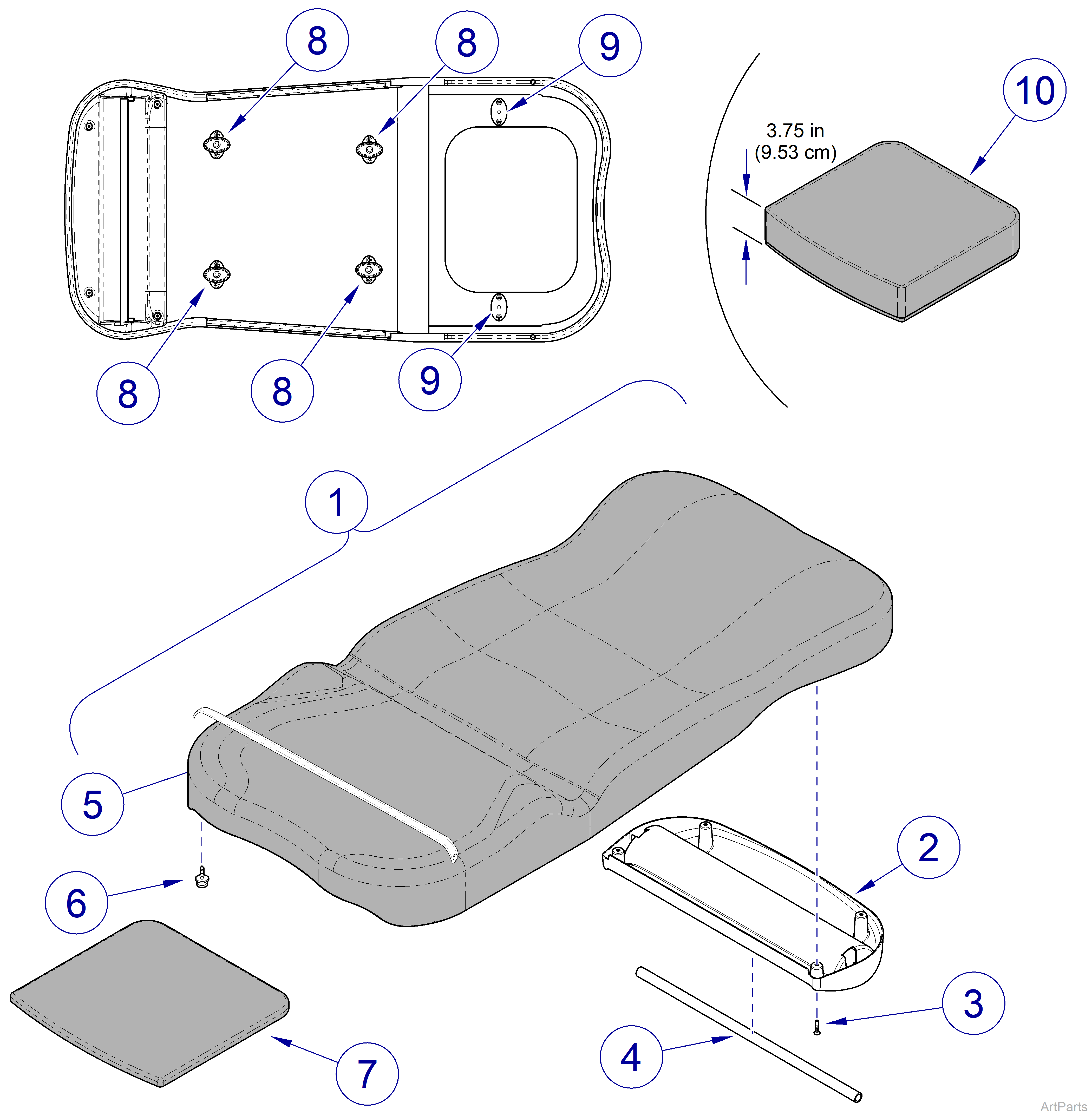 626 Chair Upholstery