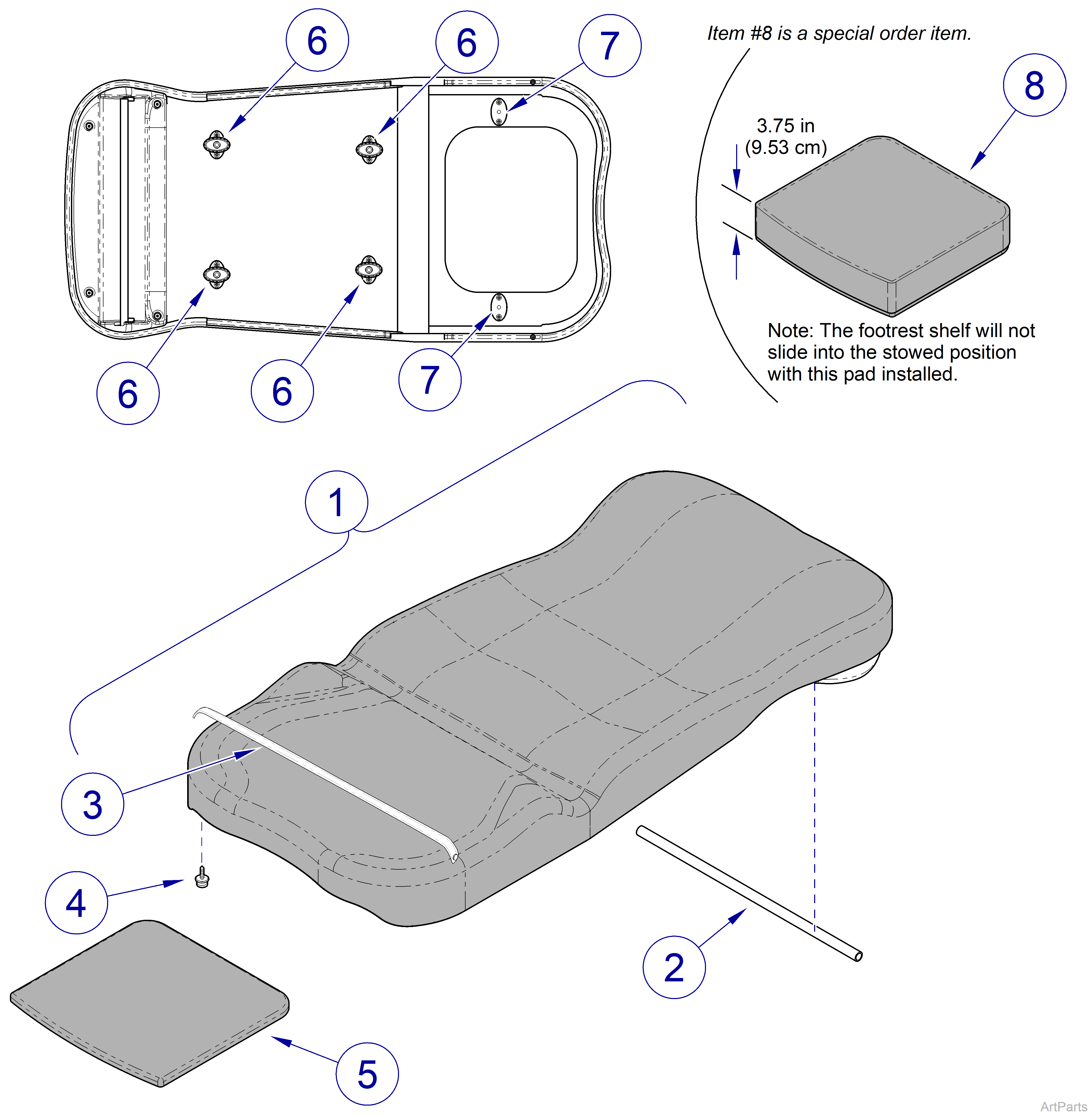 626 Chair Upholstery