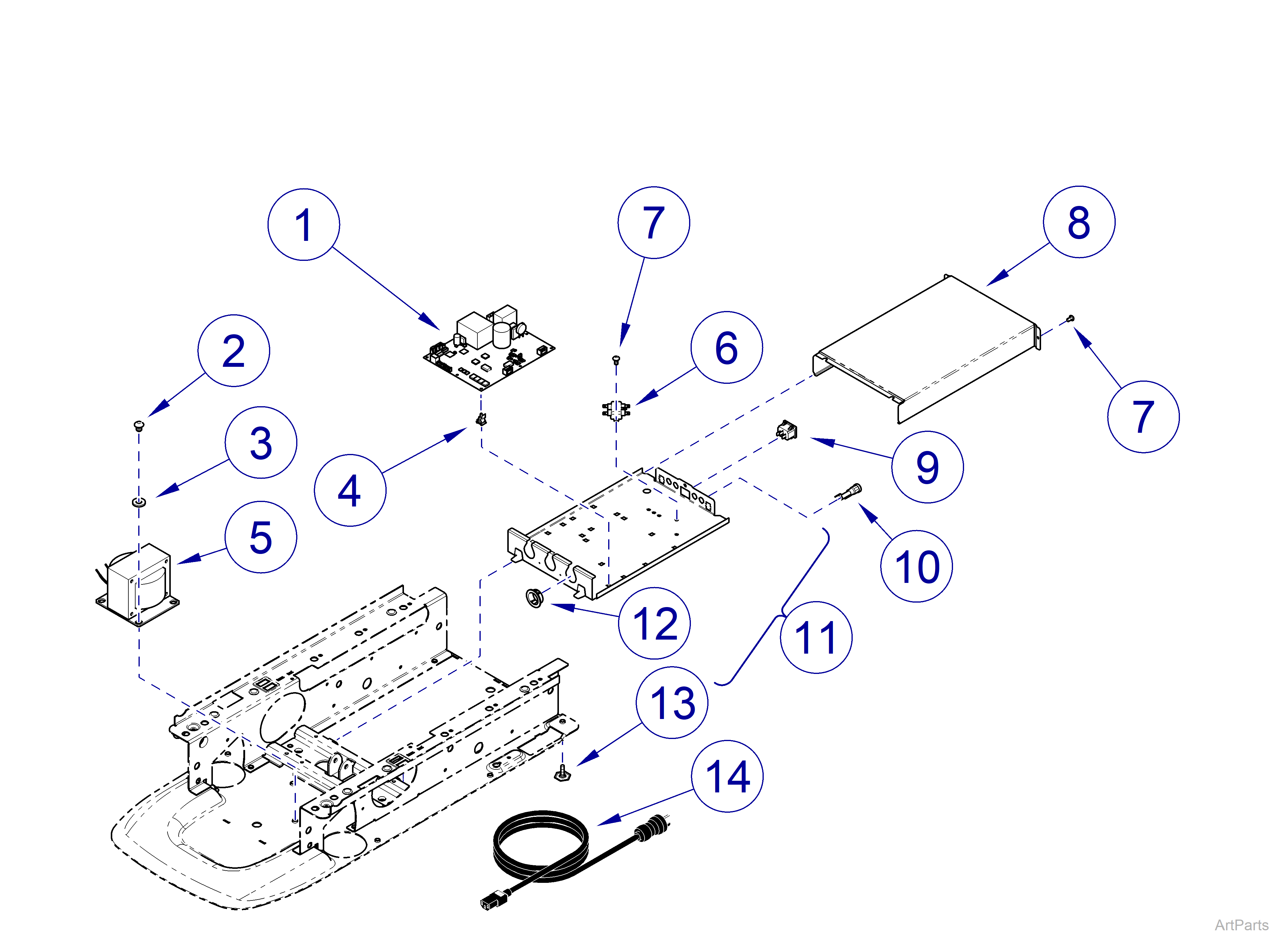 627 Base Components