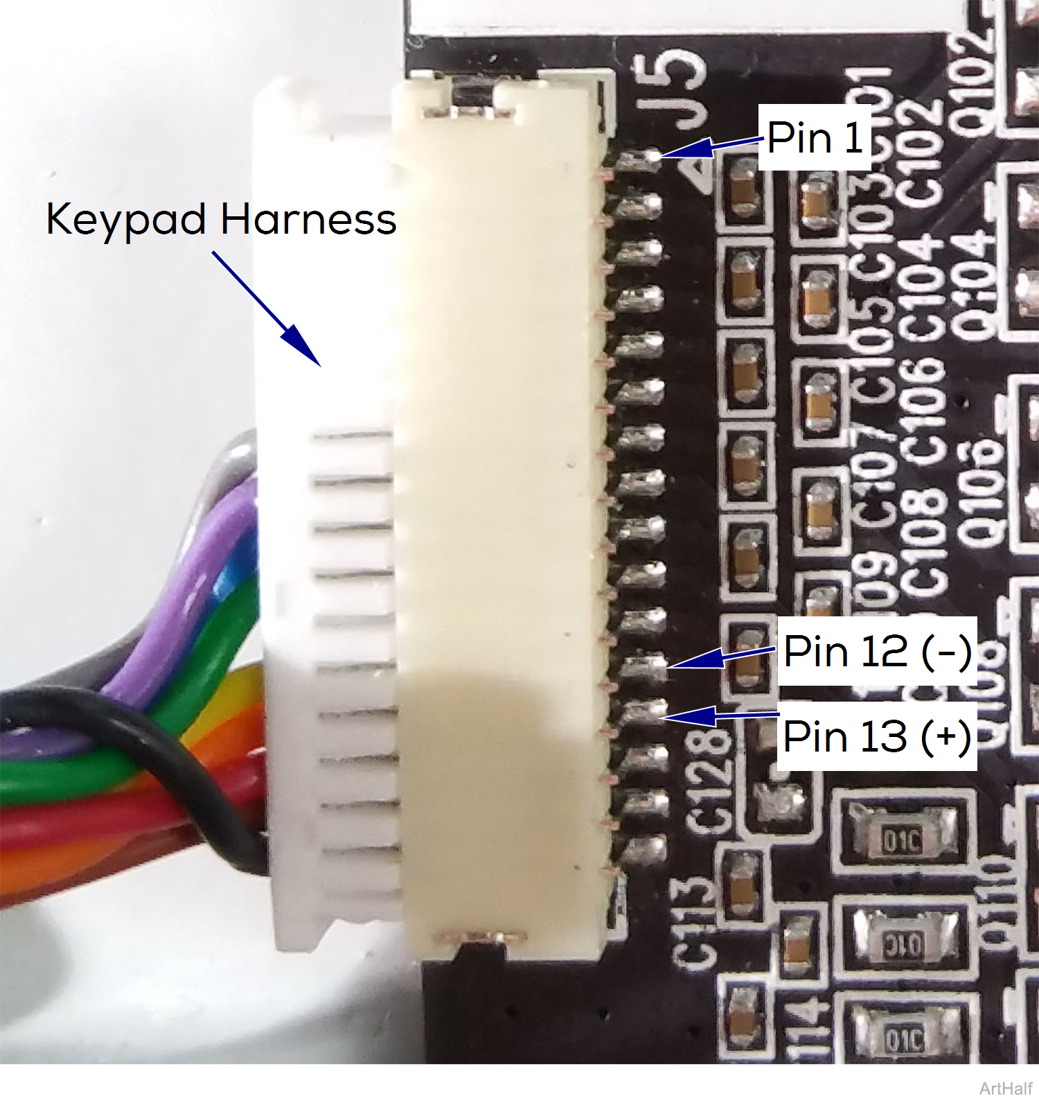 255 Light PC Board to Lighthead
