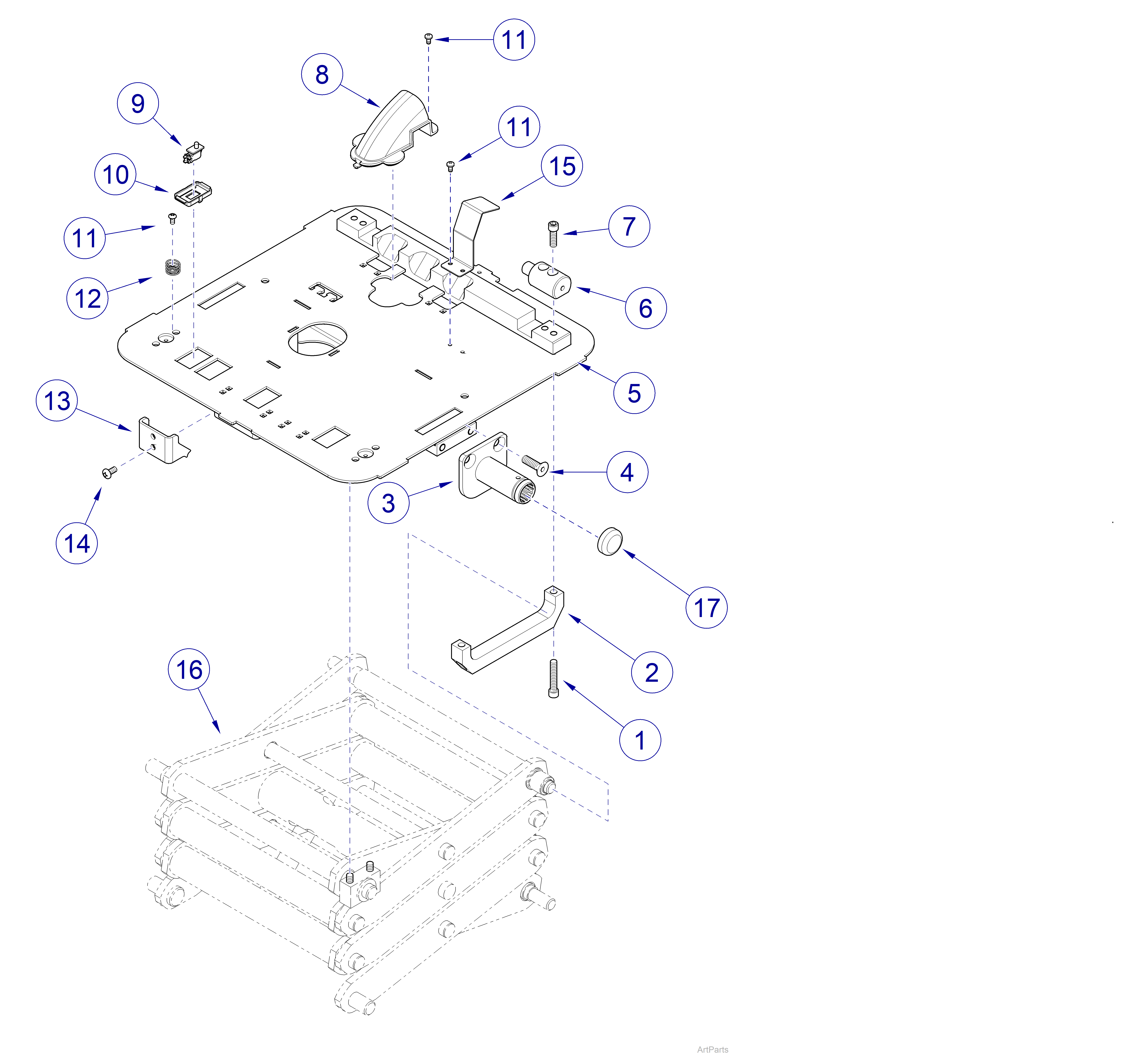 631 Procedure Chair630 Barrier-Free® Universal Procedures Table Column Top Components