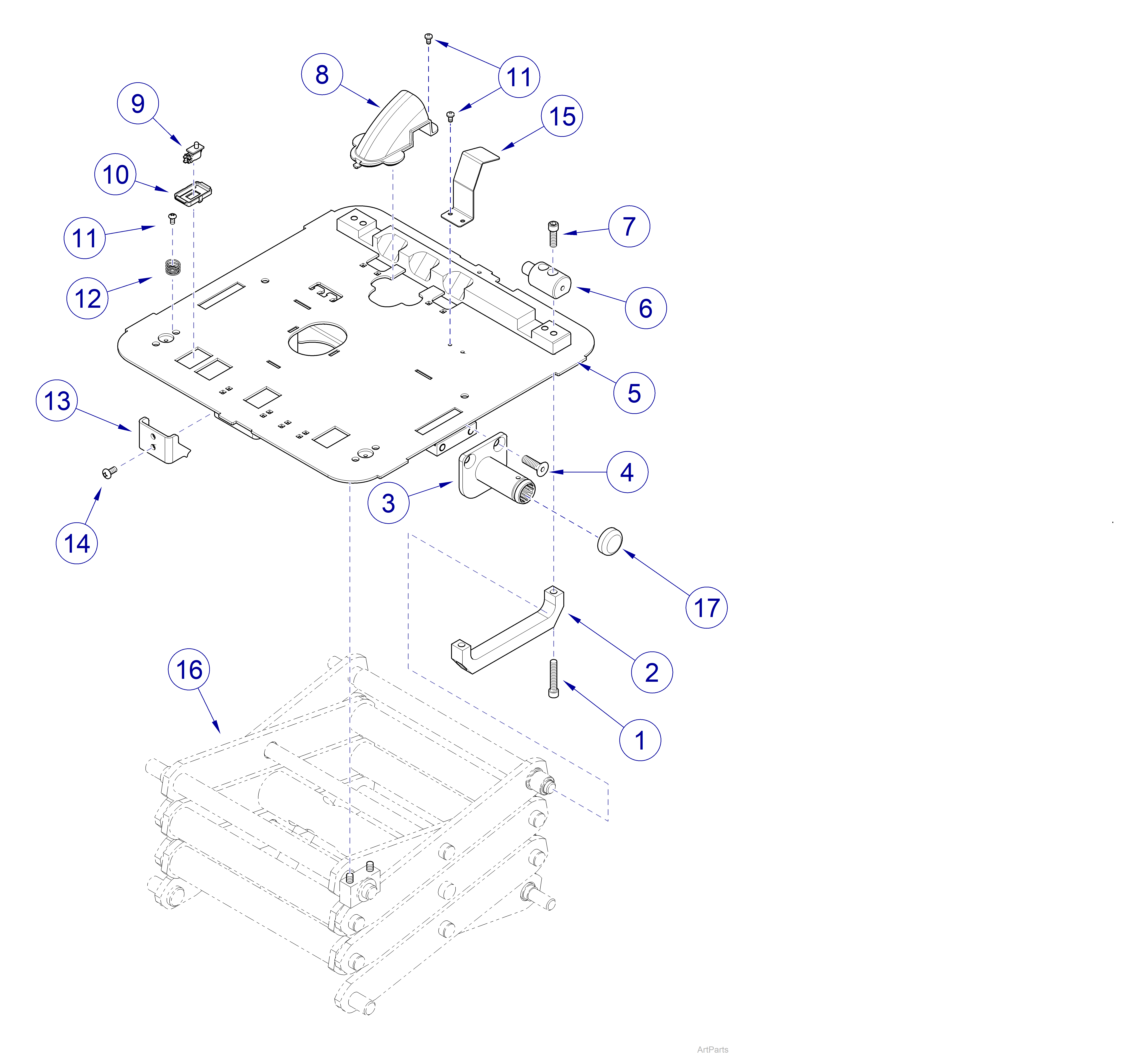 631 Procedure Chair630 Barrier-Free® Universal Procedures Table Column Top Components