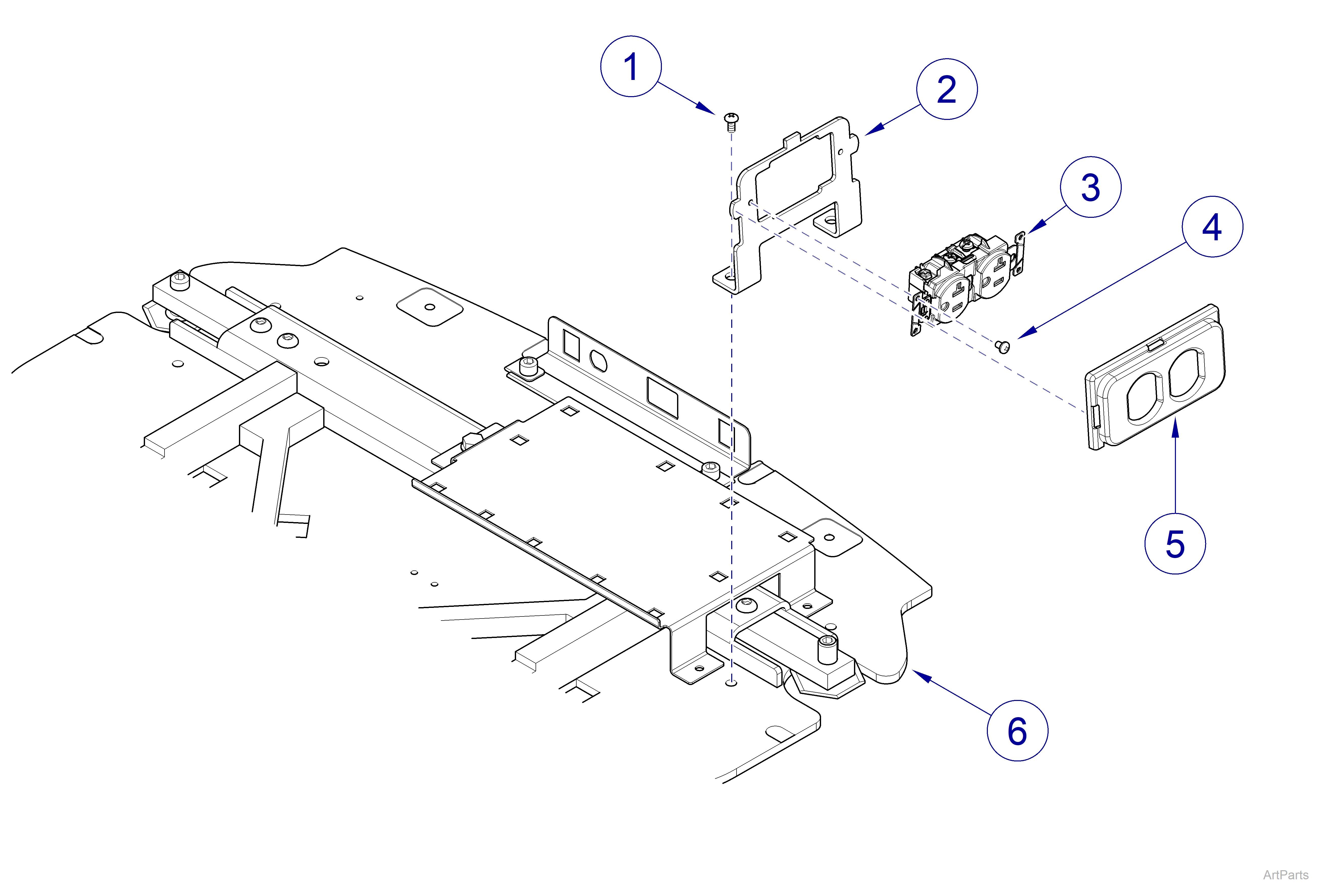 631 Procedure ChairOutlet Compontents