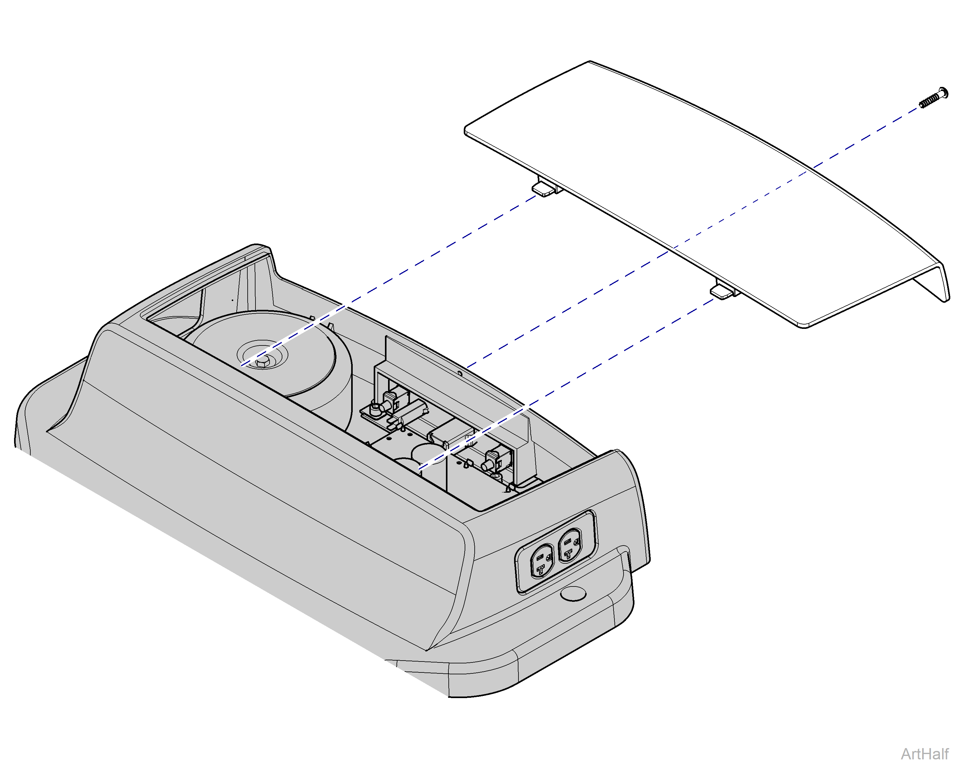 631 Chair Base Cover Removal / Installation