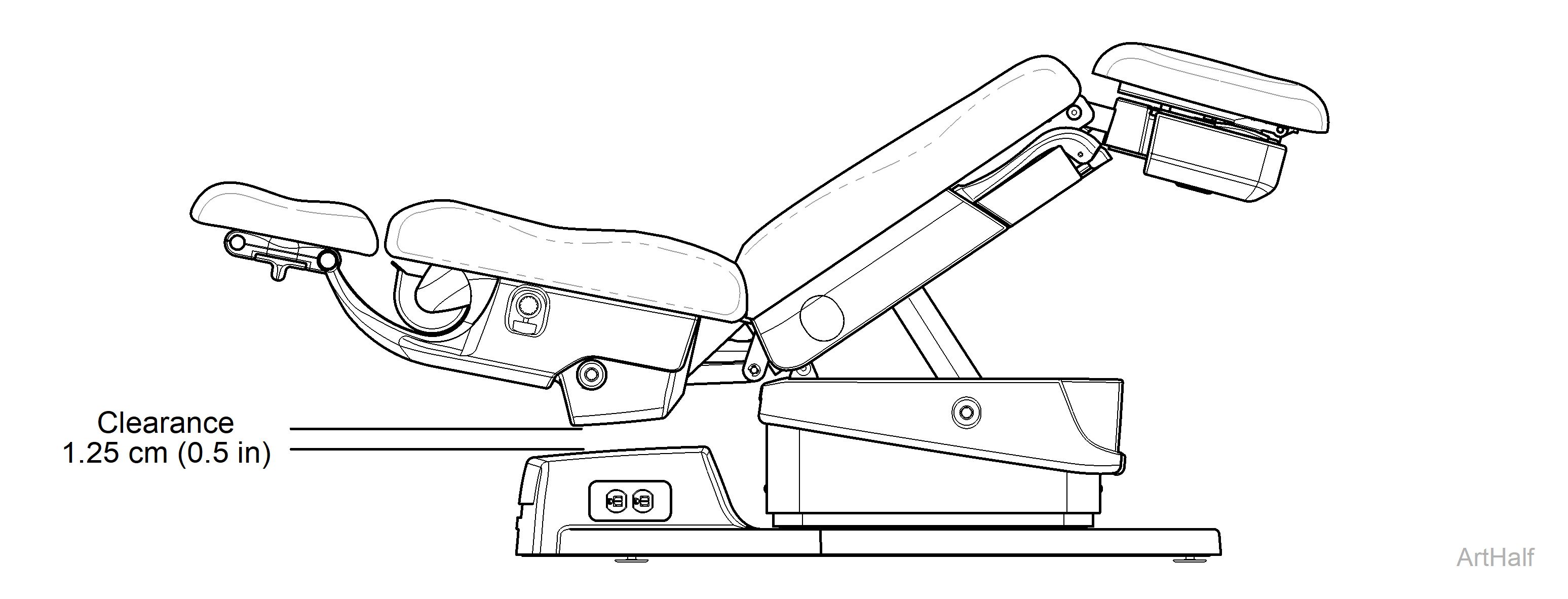 631 Chair Active Sensing Technology