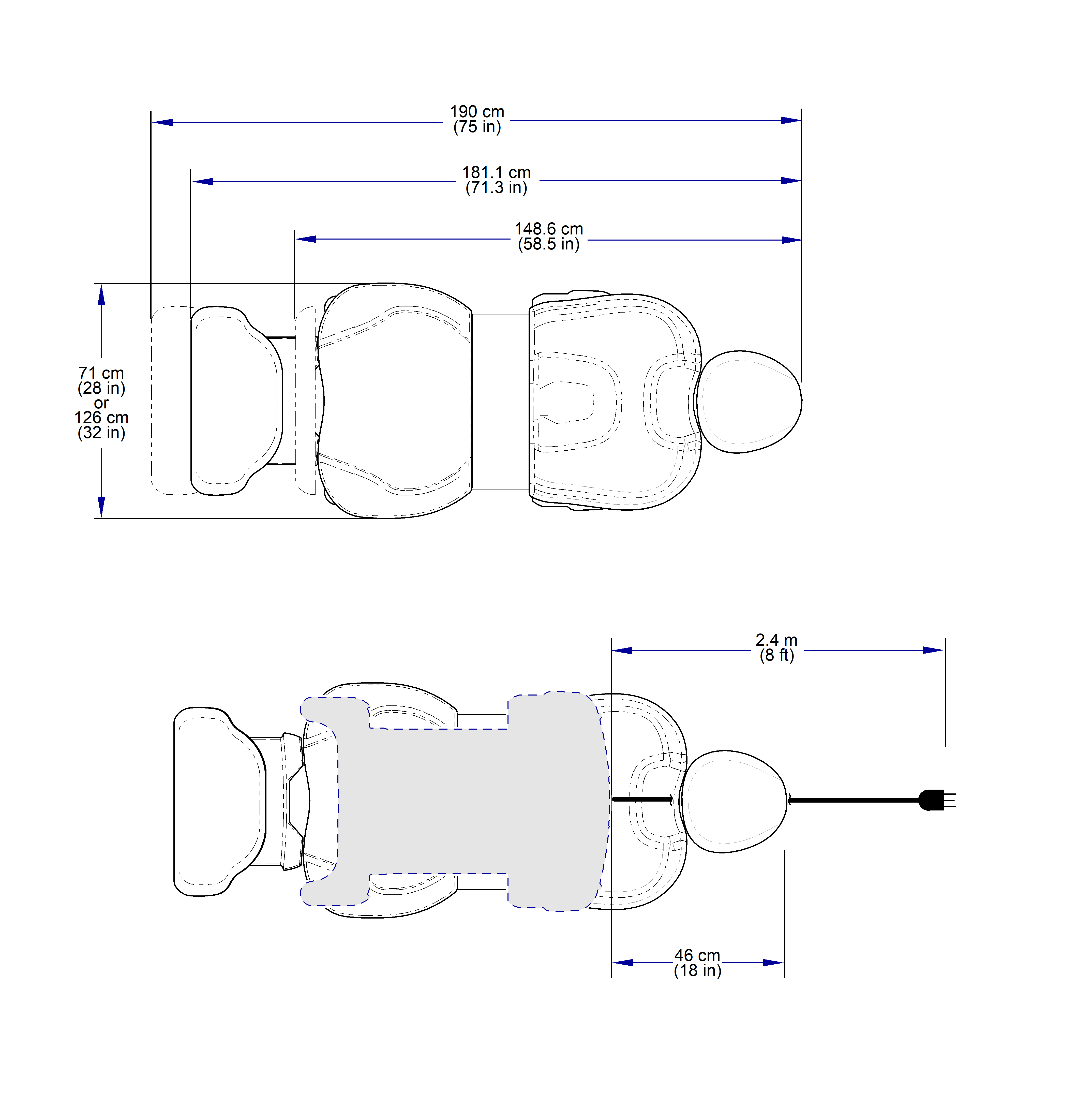 631 Chair Dimensions