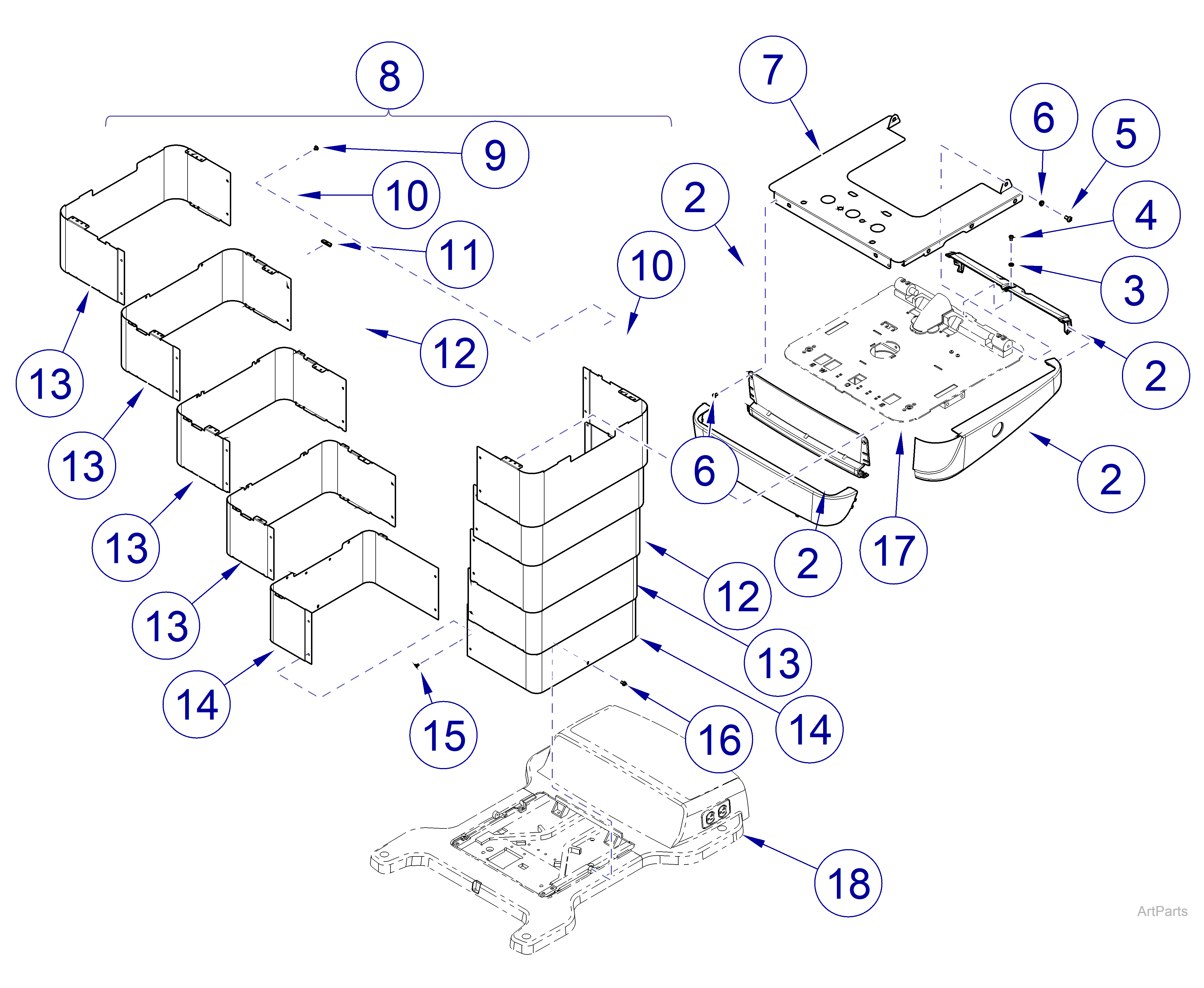 631 Procedure Chair630 Barrier-Free® Universal Procedures Table Base Shrouds