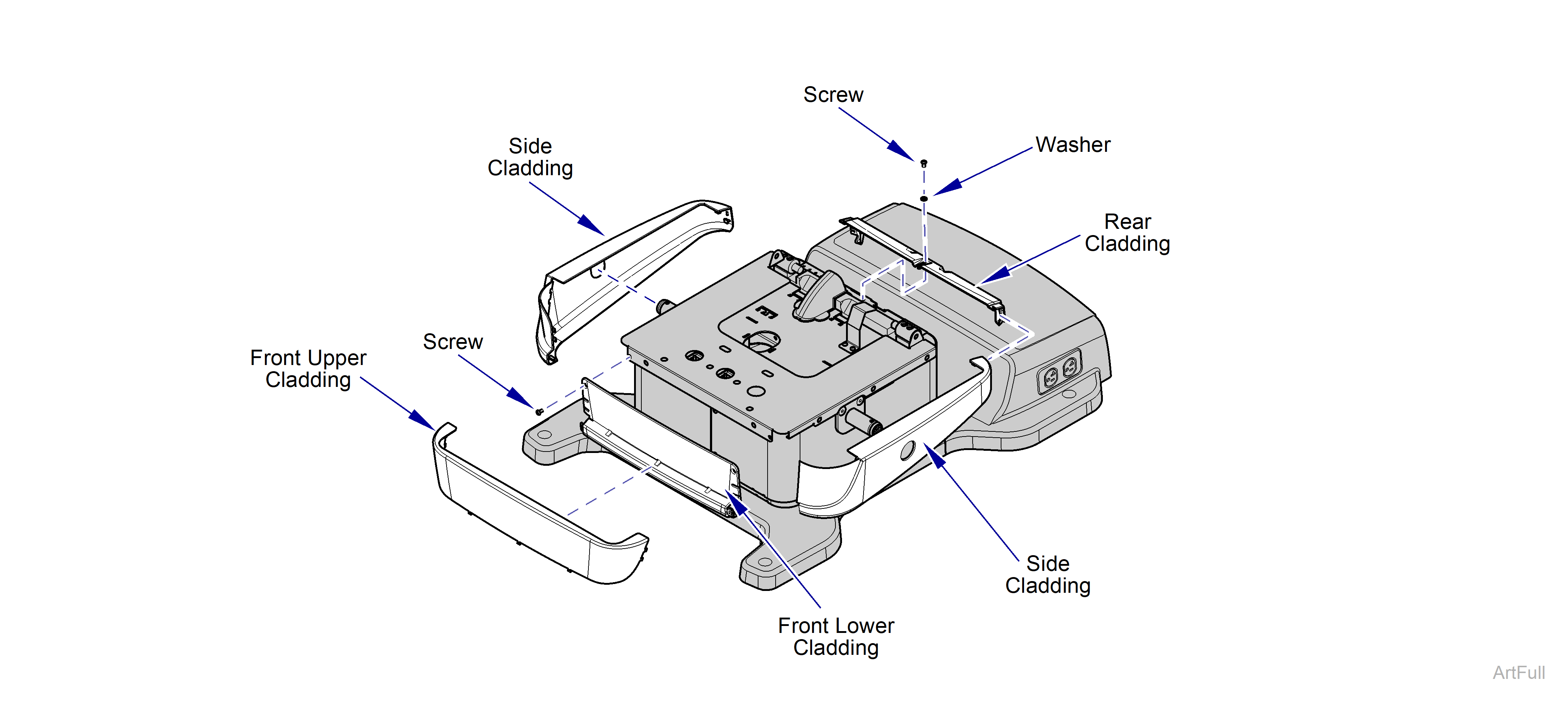 630 Chair Cladding Removal / Installation