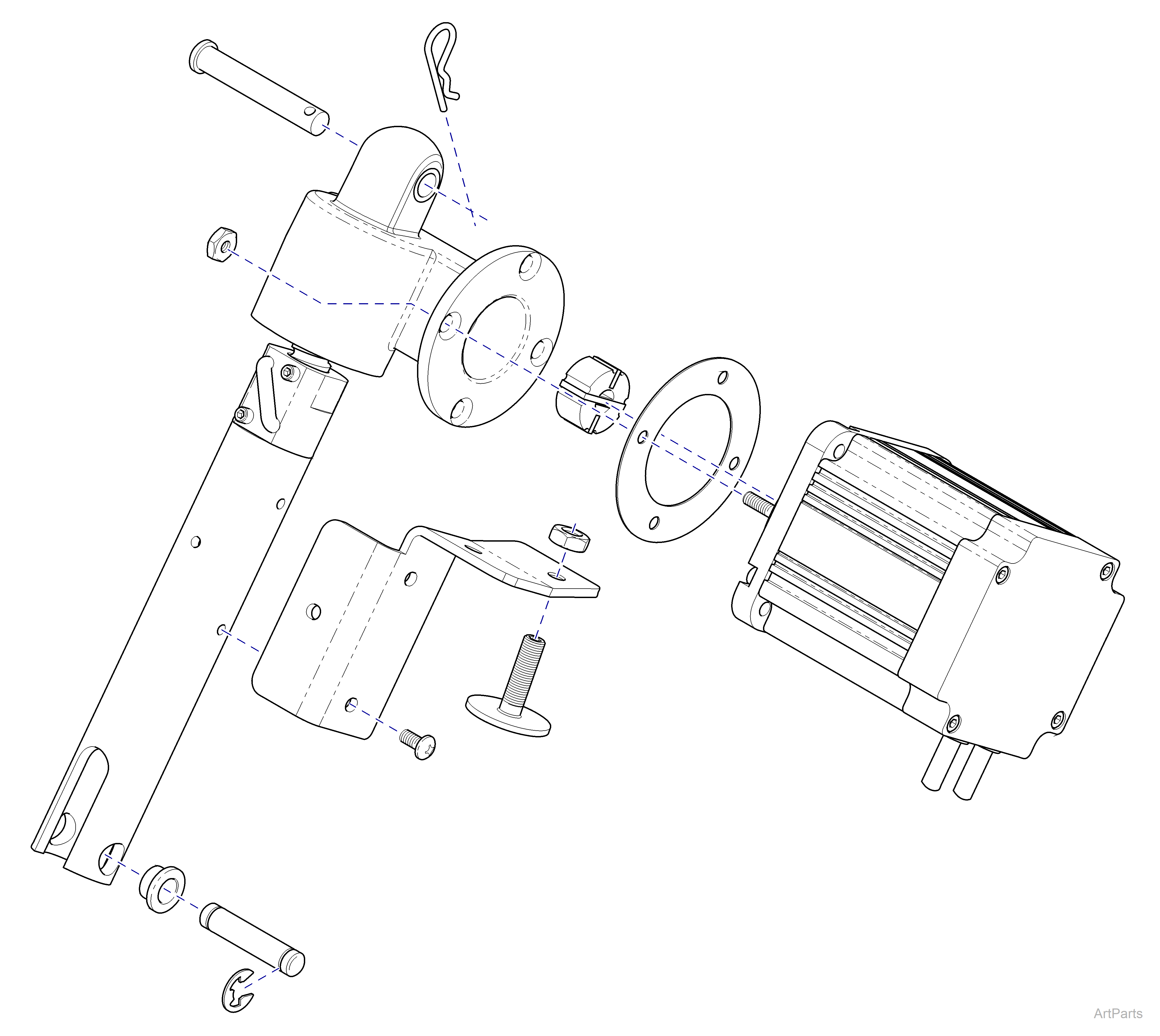 631 Chair Back Actuator