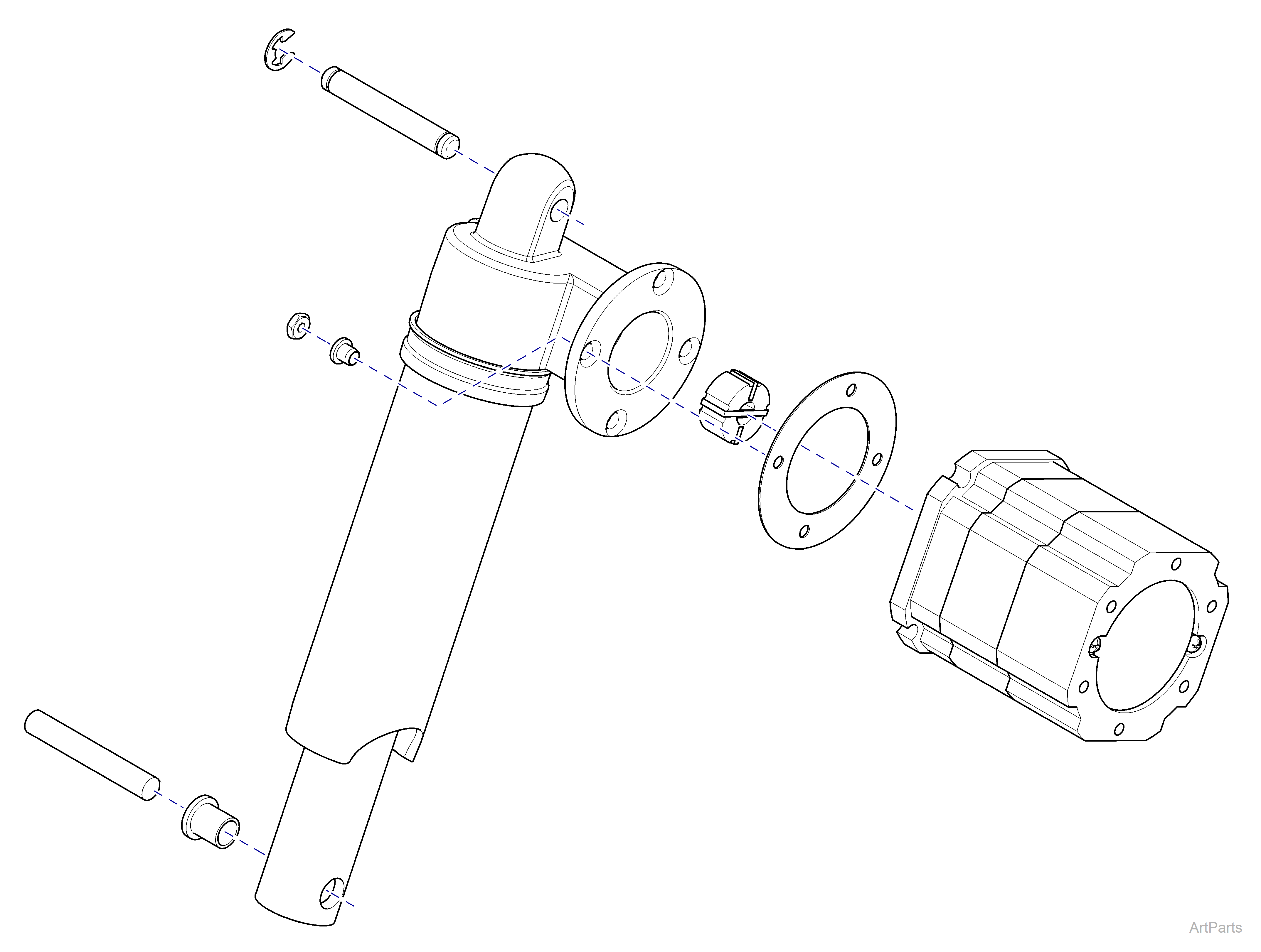 631 Chair Tilt Actuator