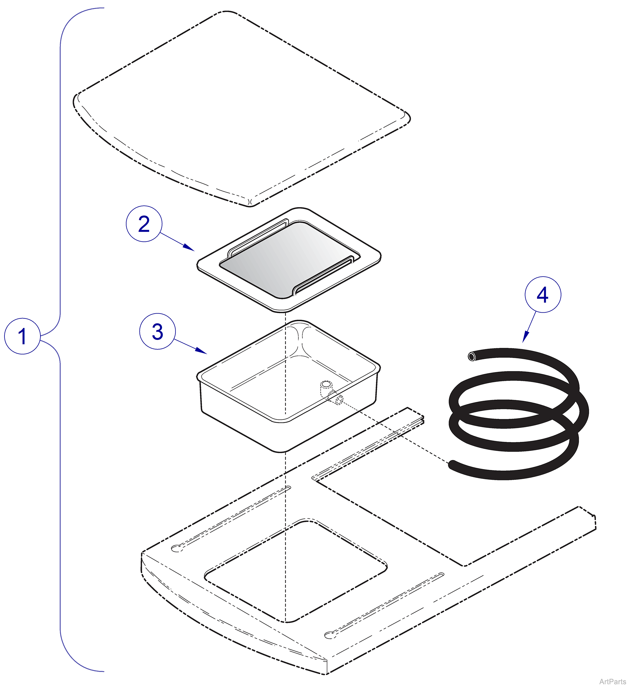 625 Table Urology Accessory
