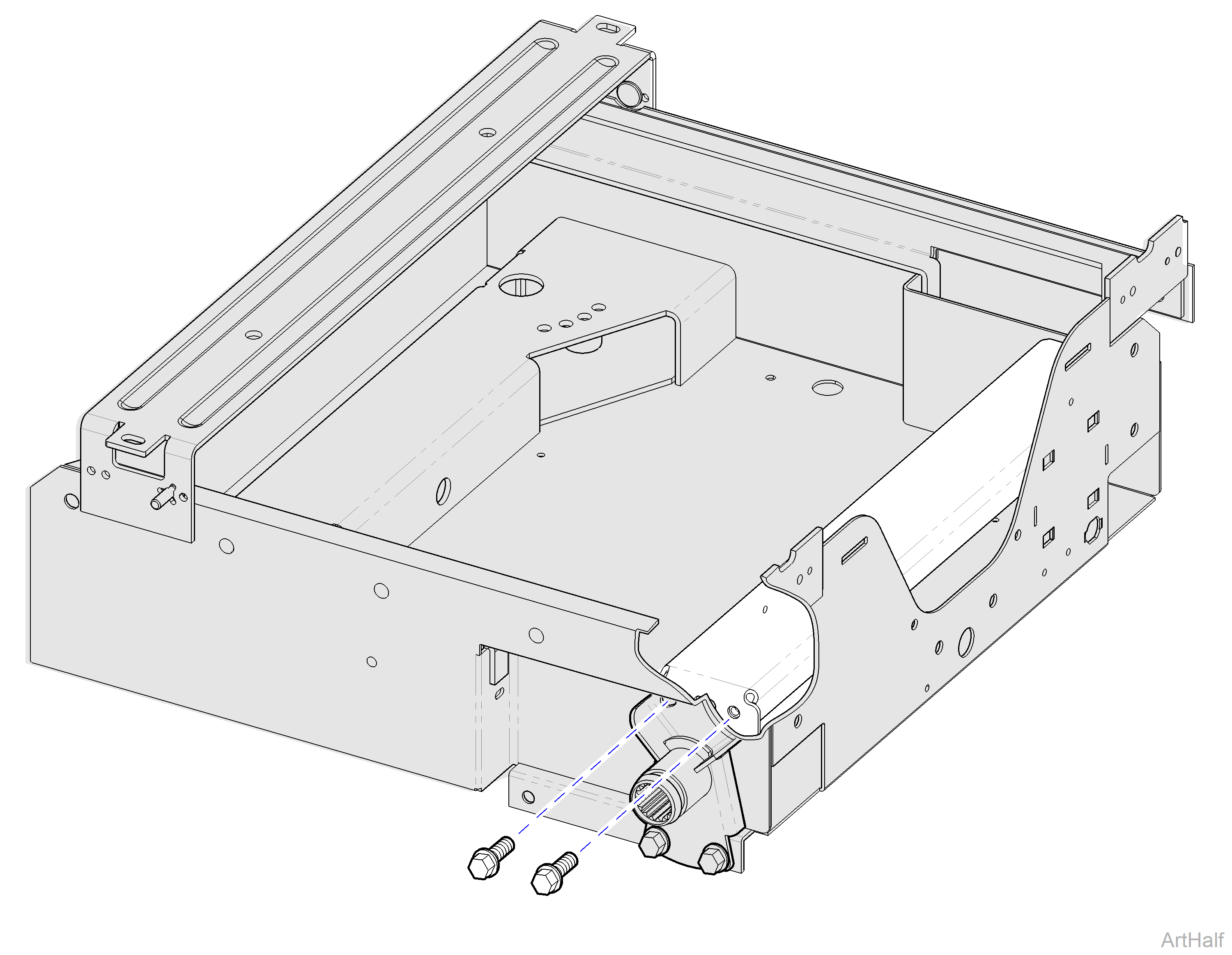 625 Table Chair Arms / Brace Remove 2