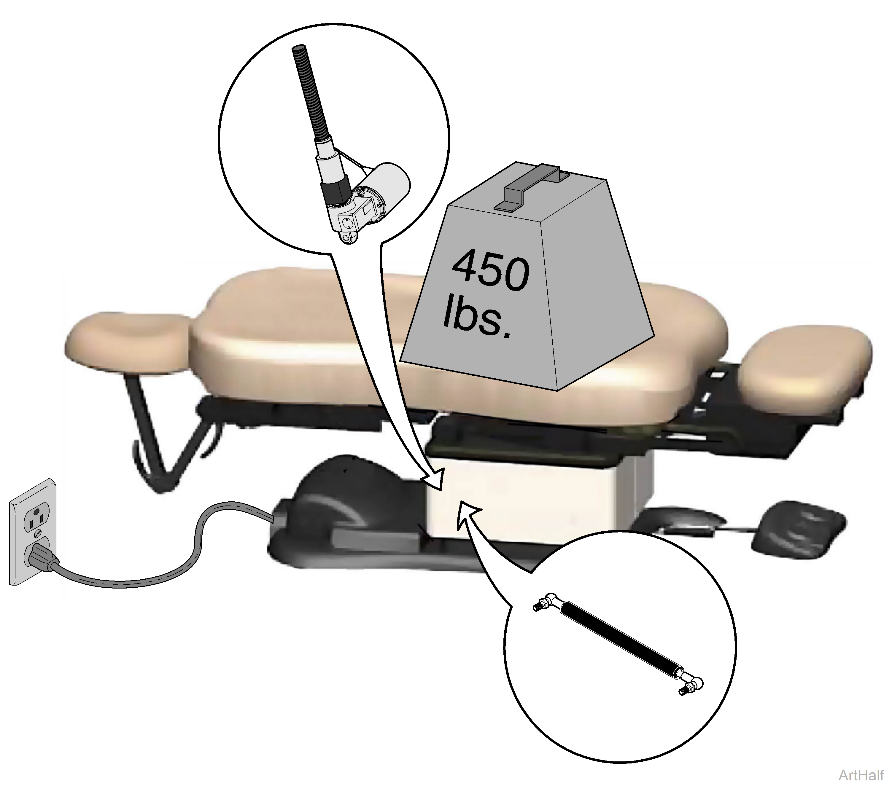 230 and 630 Chair Power to the Chair Troubleshooting
