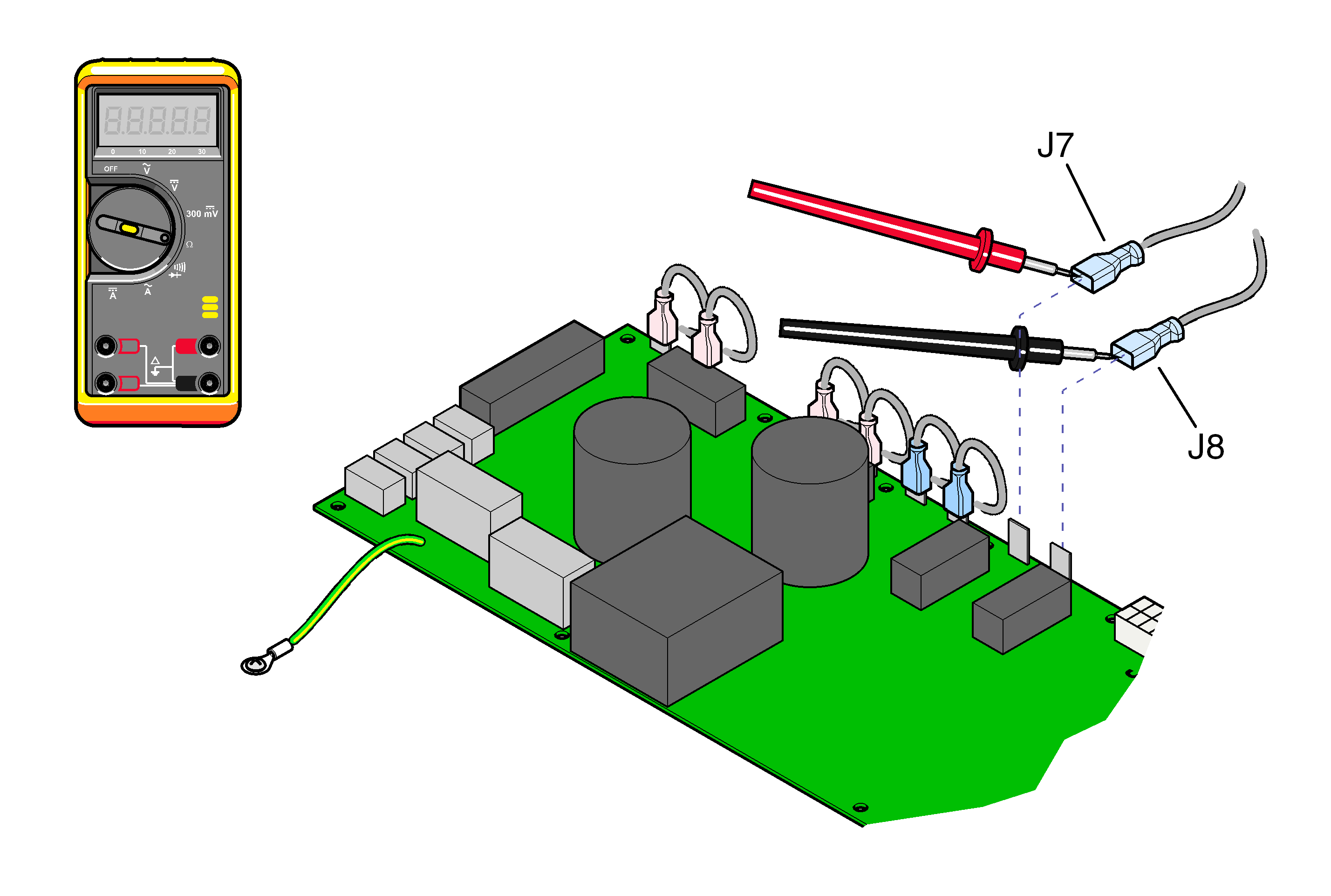 230 and 630 Chair Tilt Actuator Motor Test