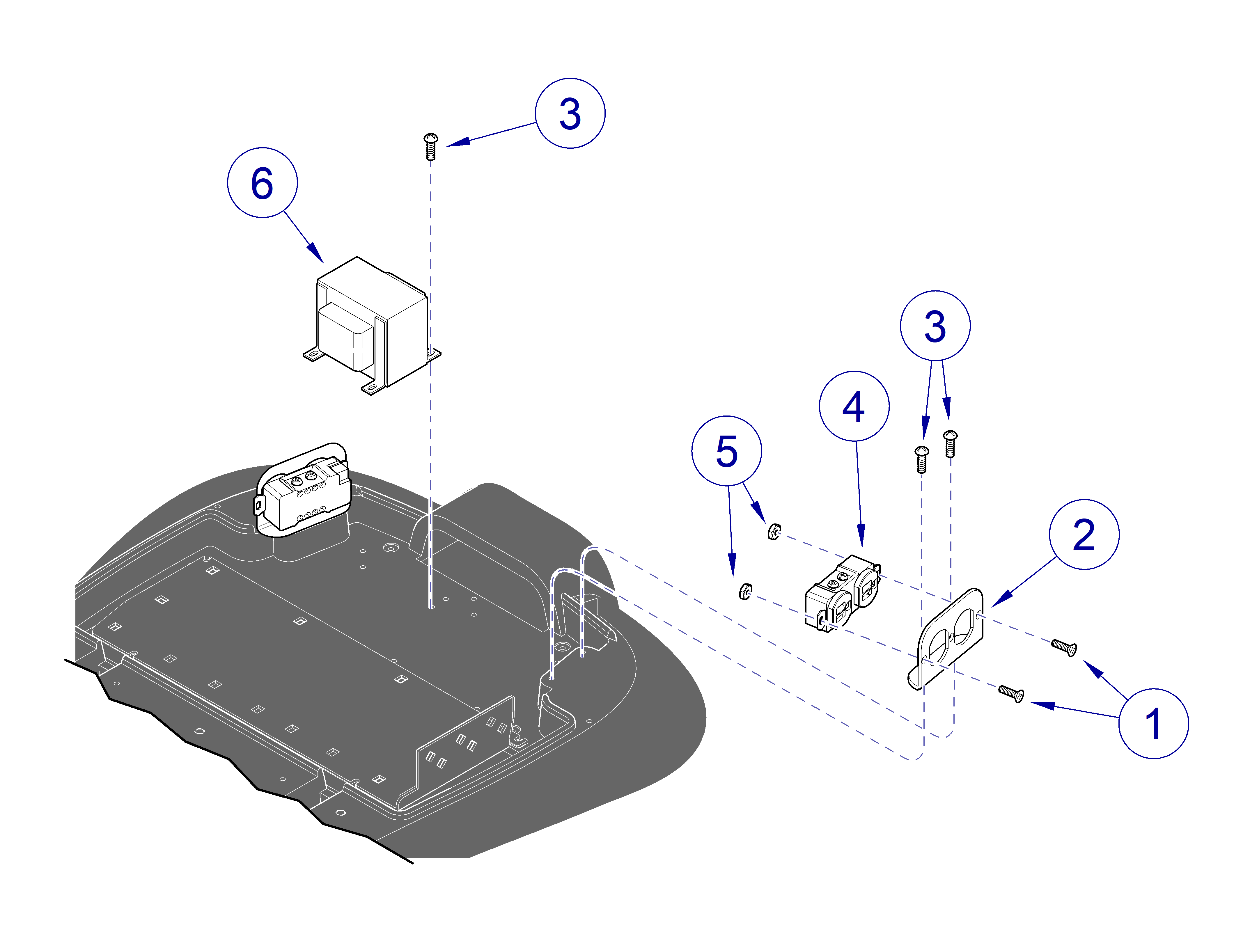 230 and 630 Chair Chair Receptacles