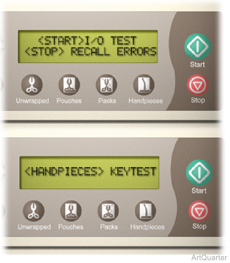 M9/M11 Sterilizer Test Selection