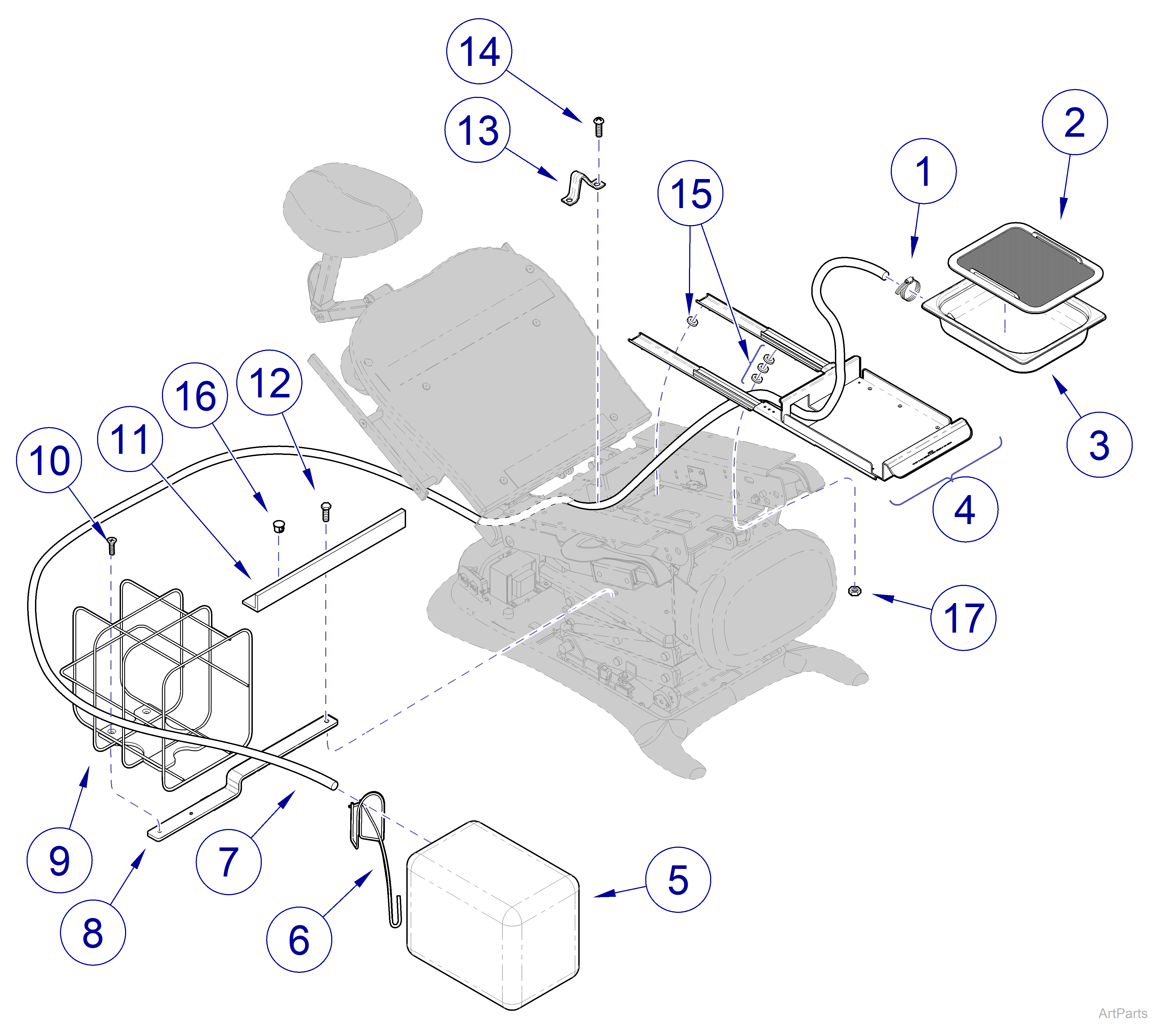 9A329002 and 9A329004 Urology Drain System - Field Installed