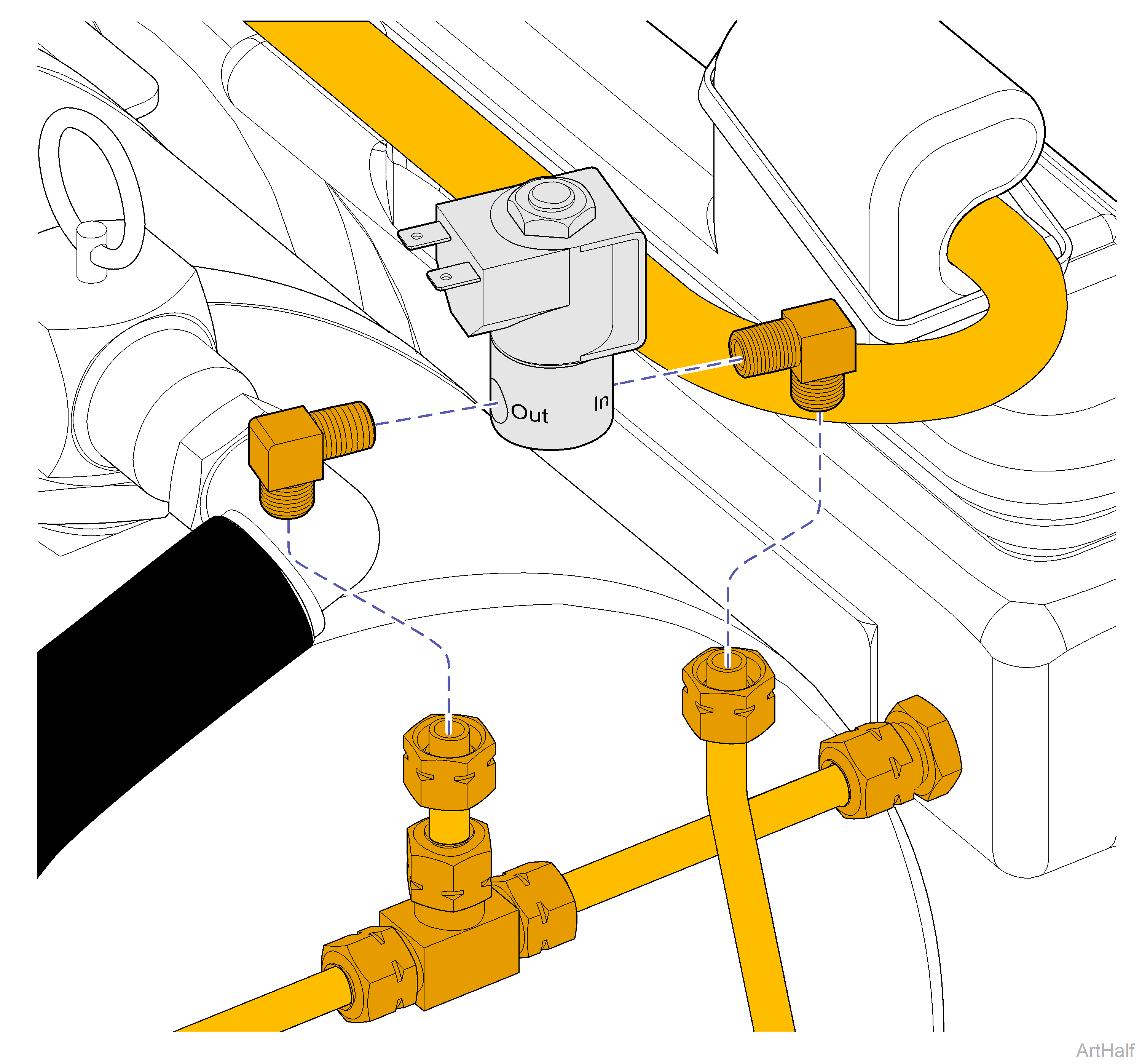 M9/M11 Sterilizer Air Valve