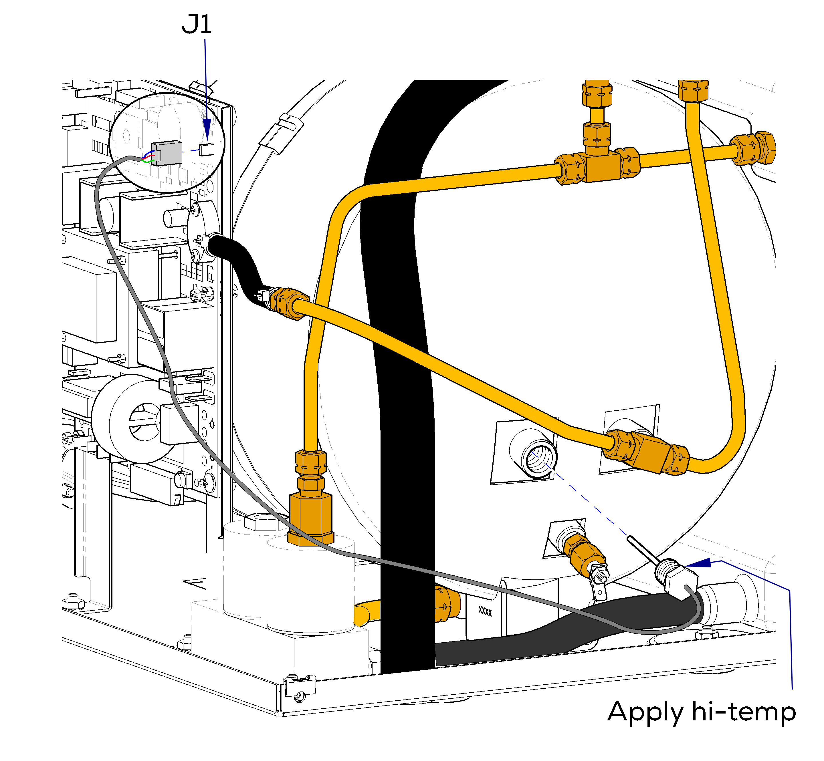 M9/M11 Sterilizer Temperature Sensor