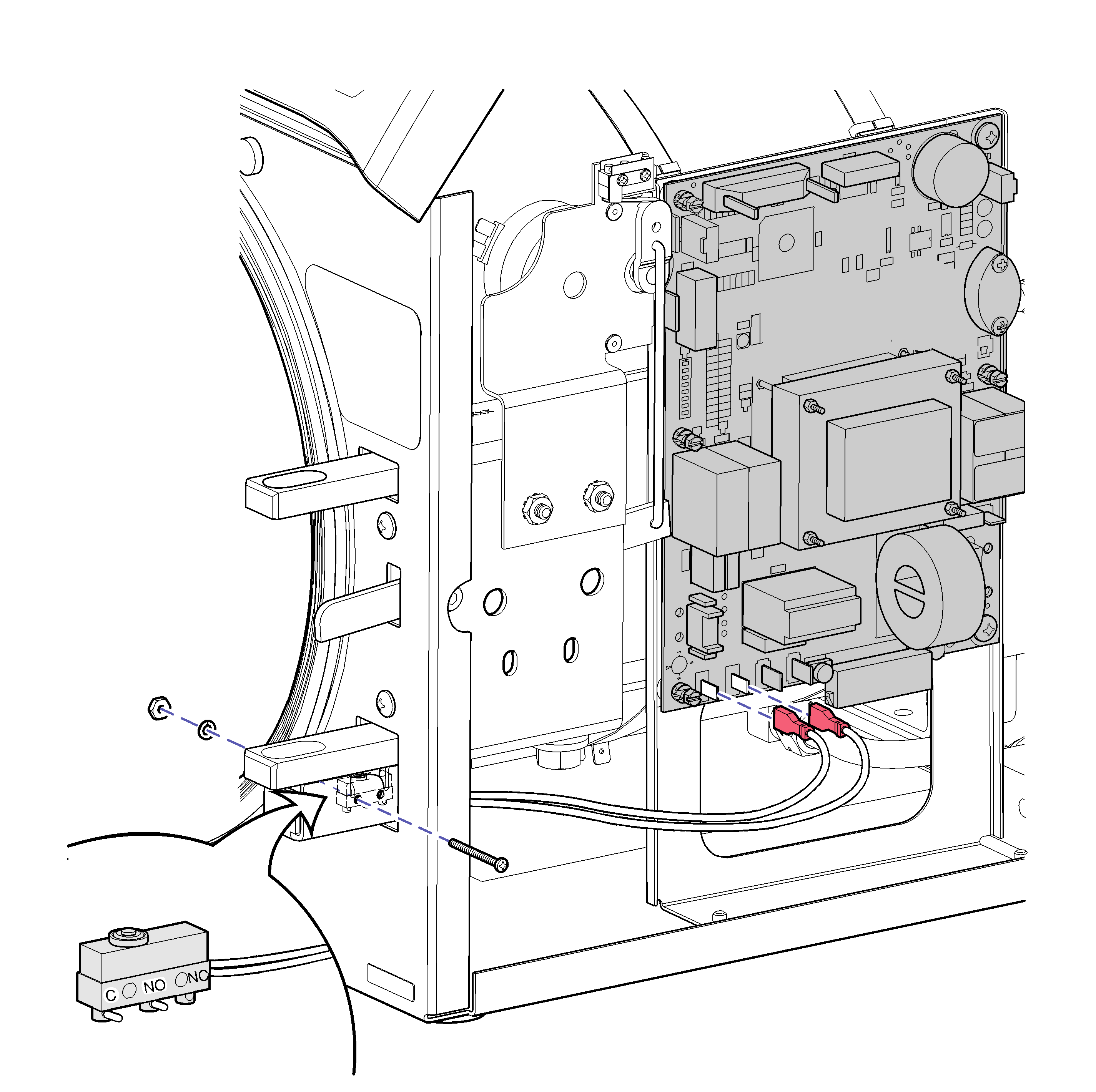 M9/M11 Sterilizer Door Switch Replacement