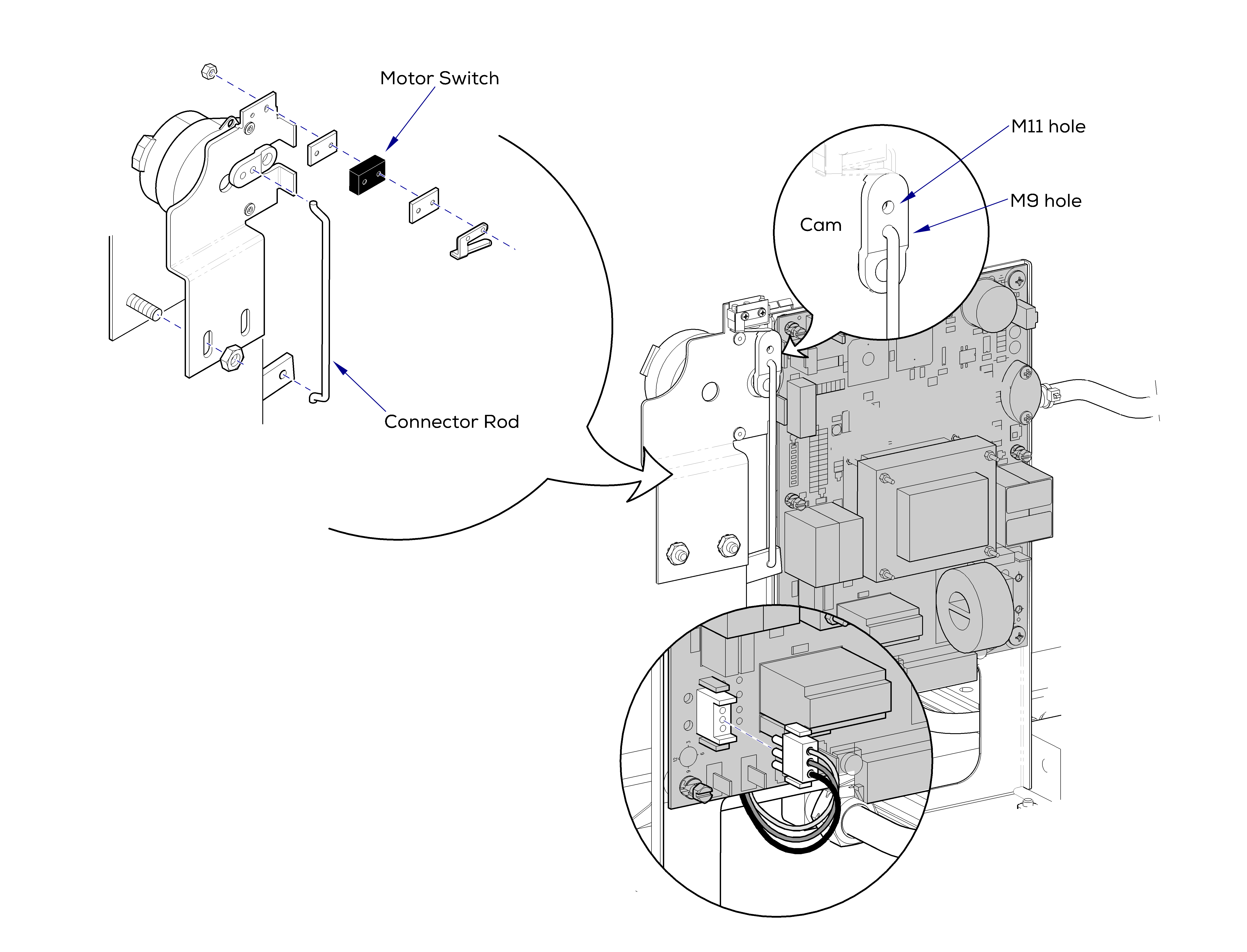 M9/M11 Sterilizer Door Motor System