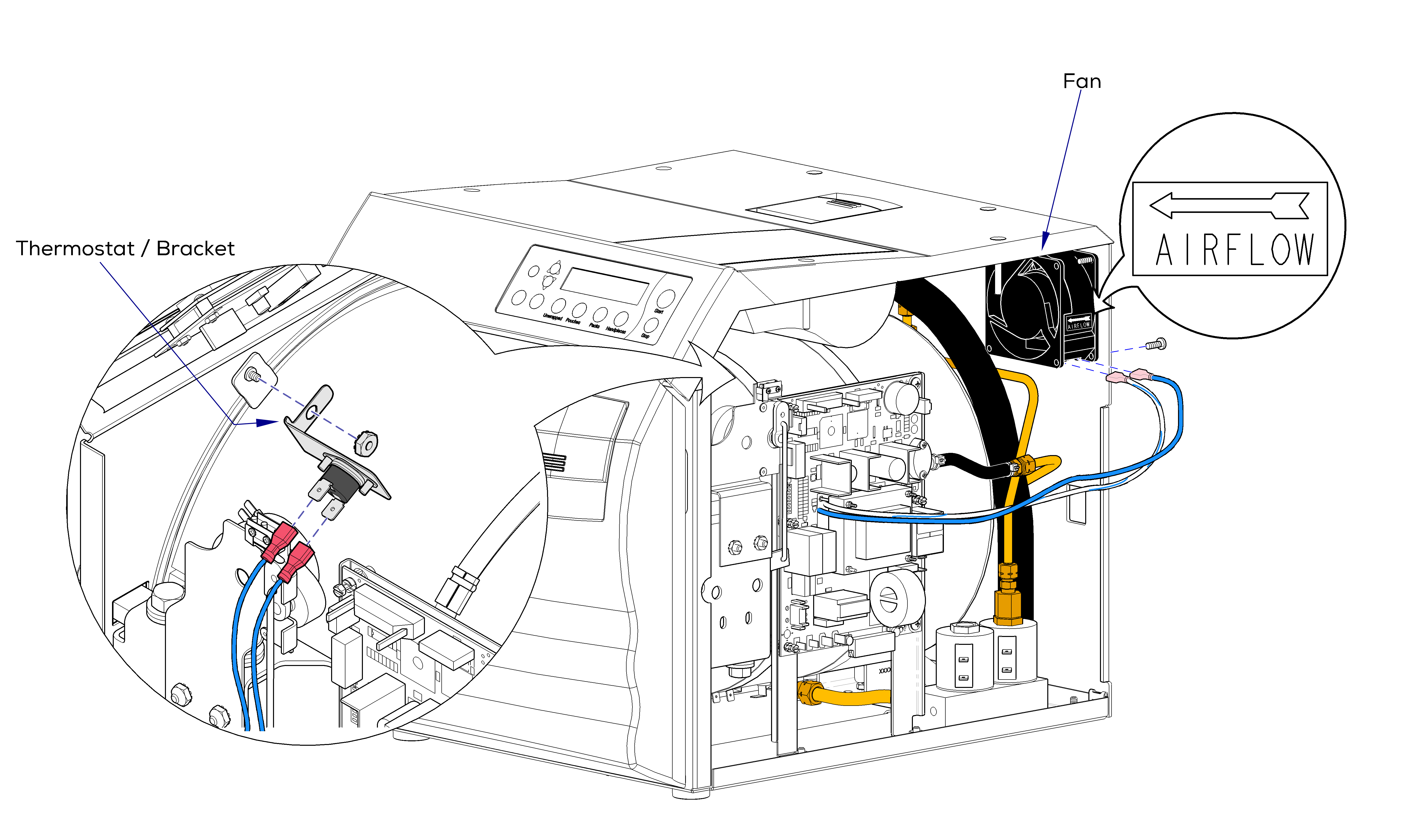 M9/M11 Sterilizer Fan System