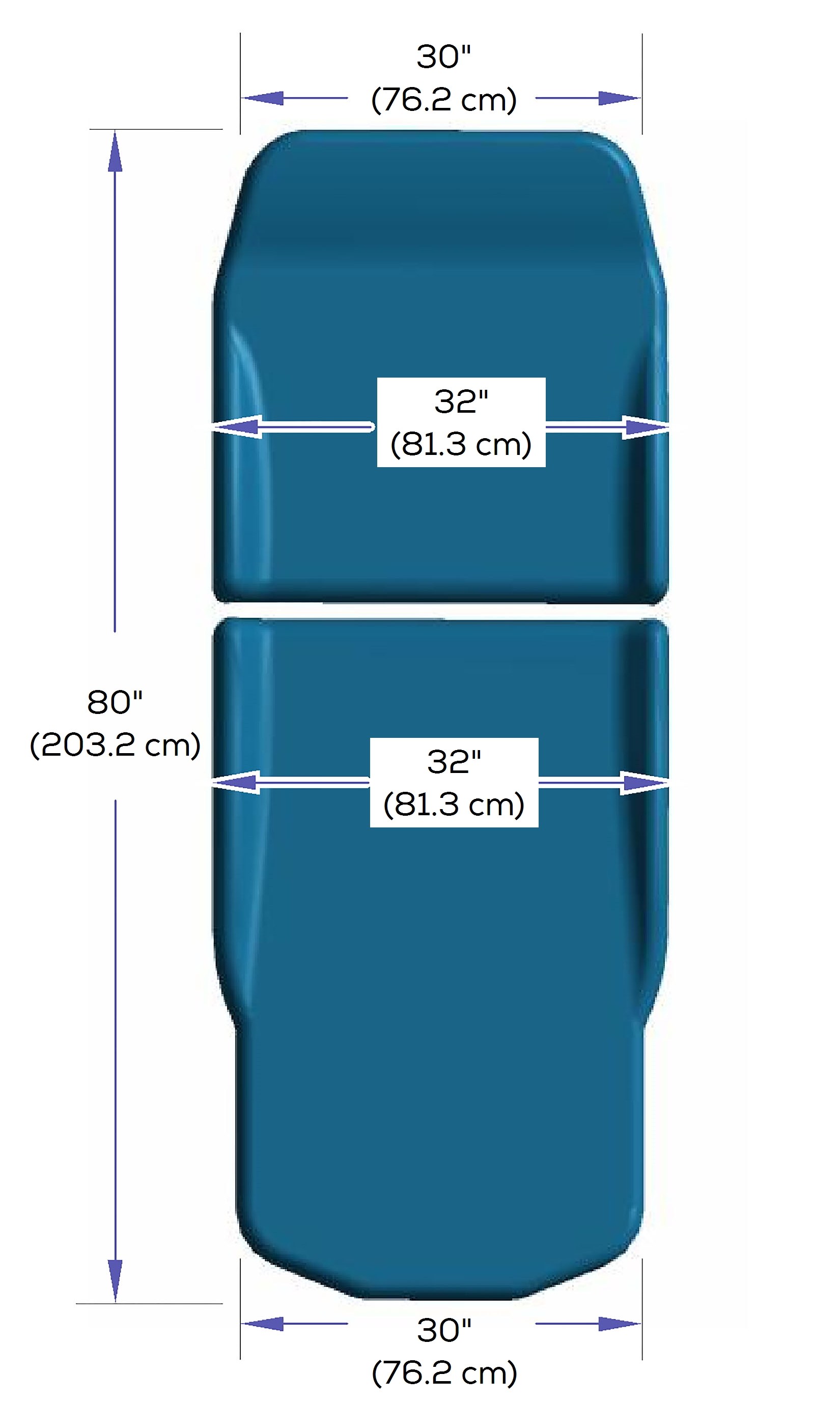 244 Table Dimensions