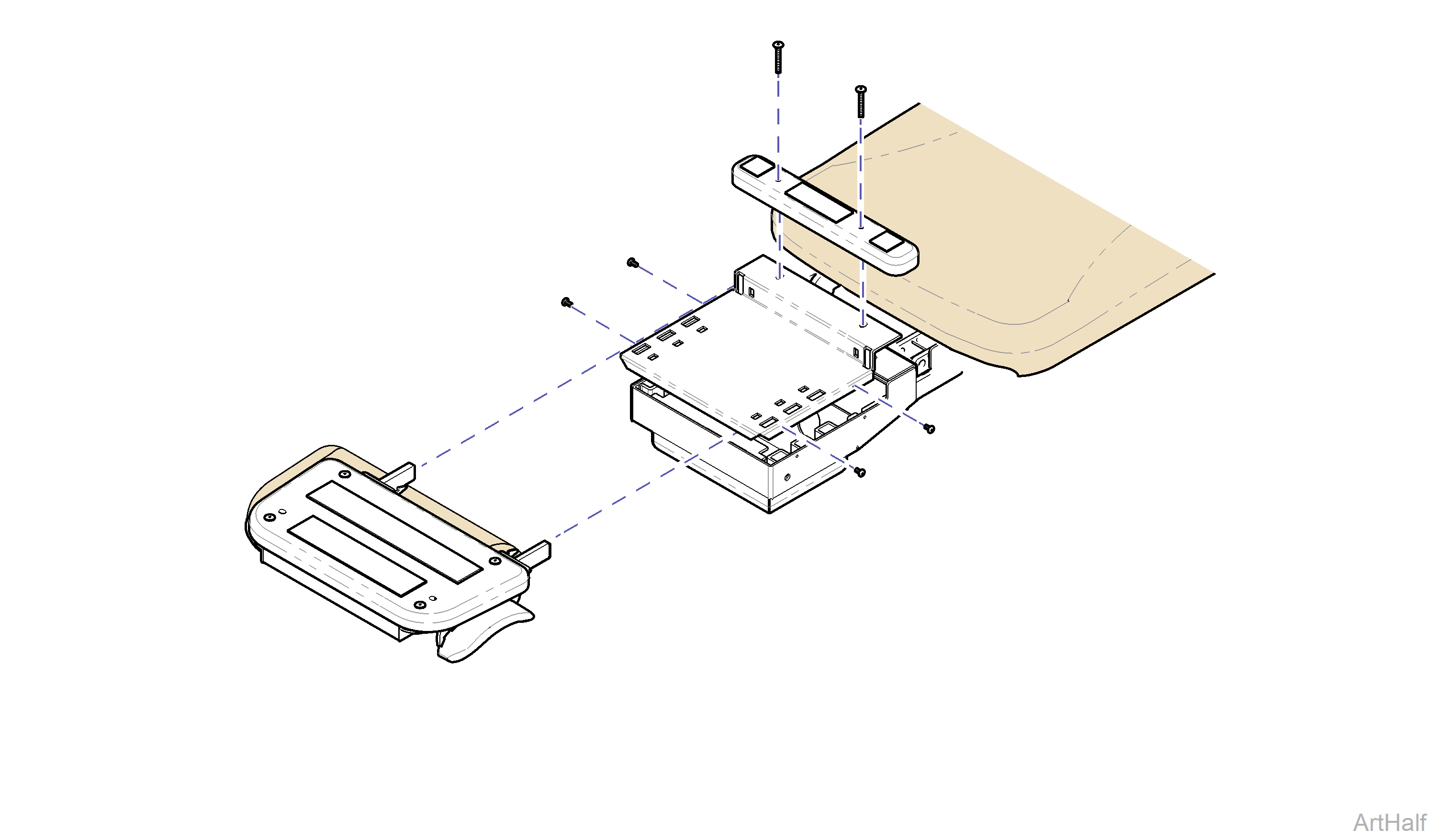 230 and 630 Chair Foot Section Covers Access Procedures 