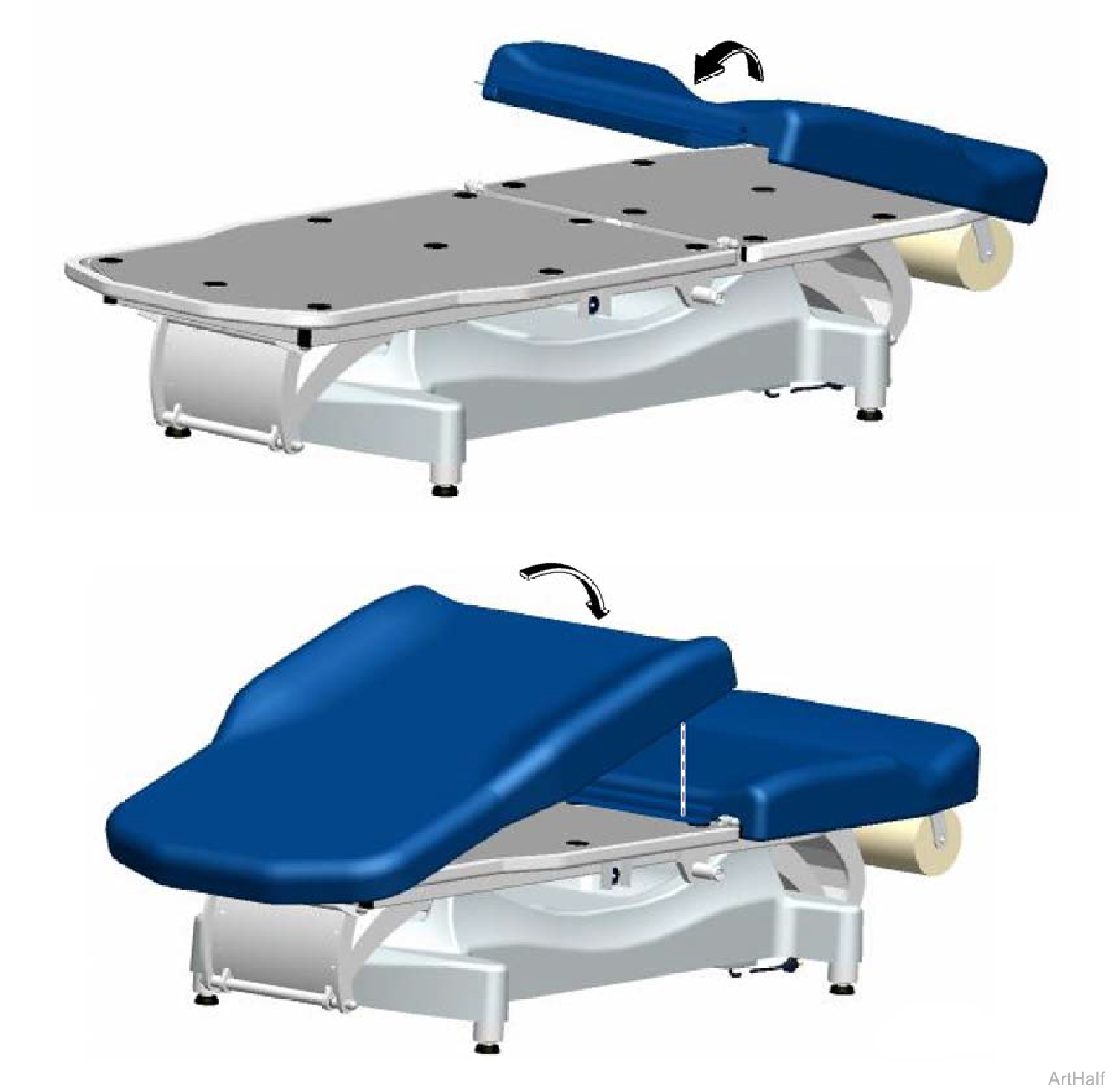 244 Table Upholstery Access Procedures