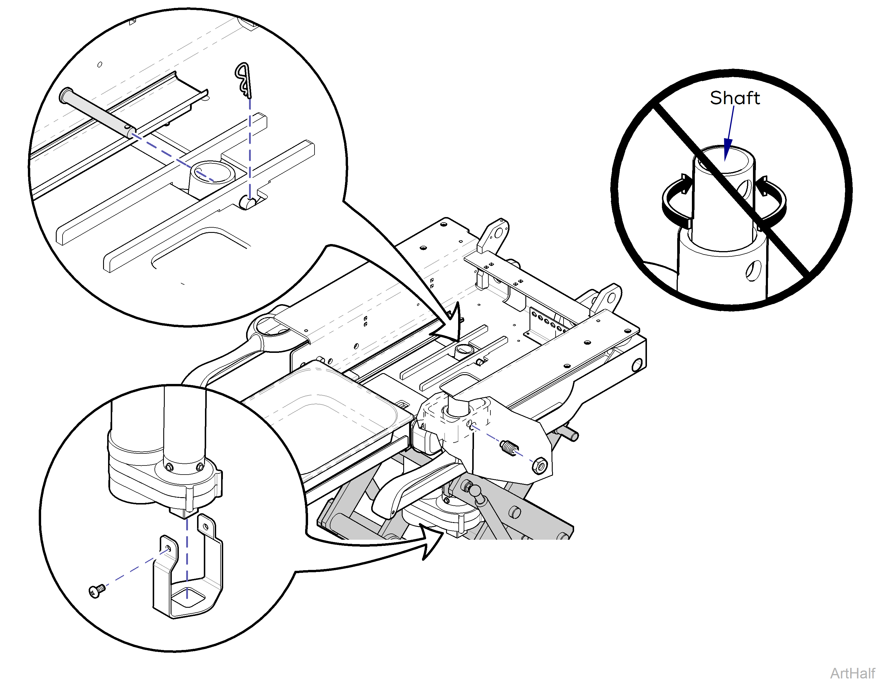 230 and 630 Chair Tilt Actuator Replacement