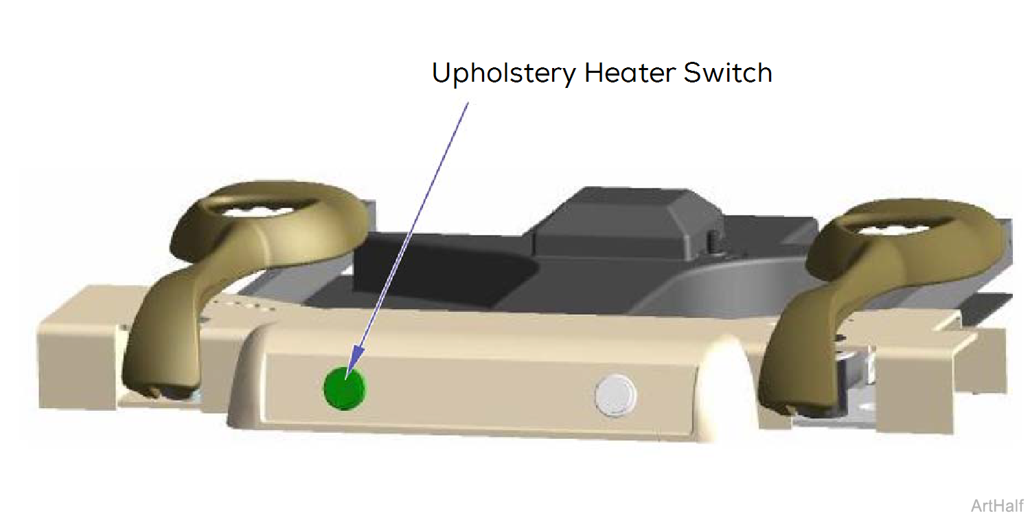 604 Upholstery Heater Switch