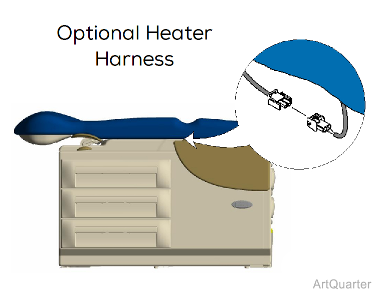 604 Table Upholstery Heater Harness