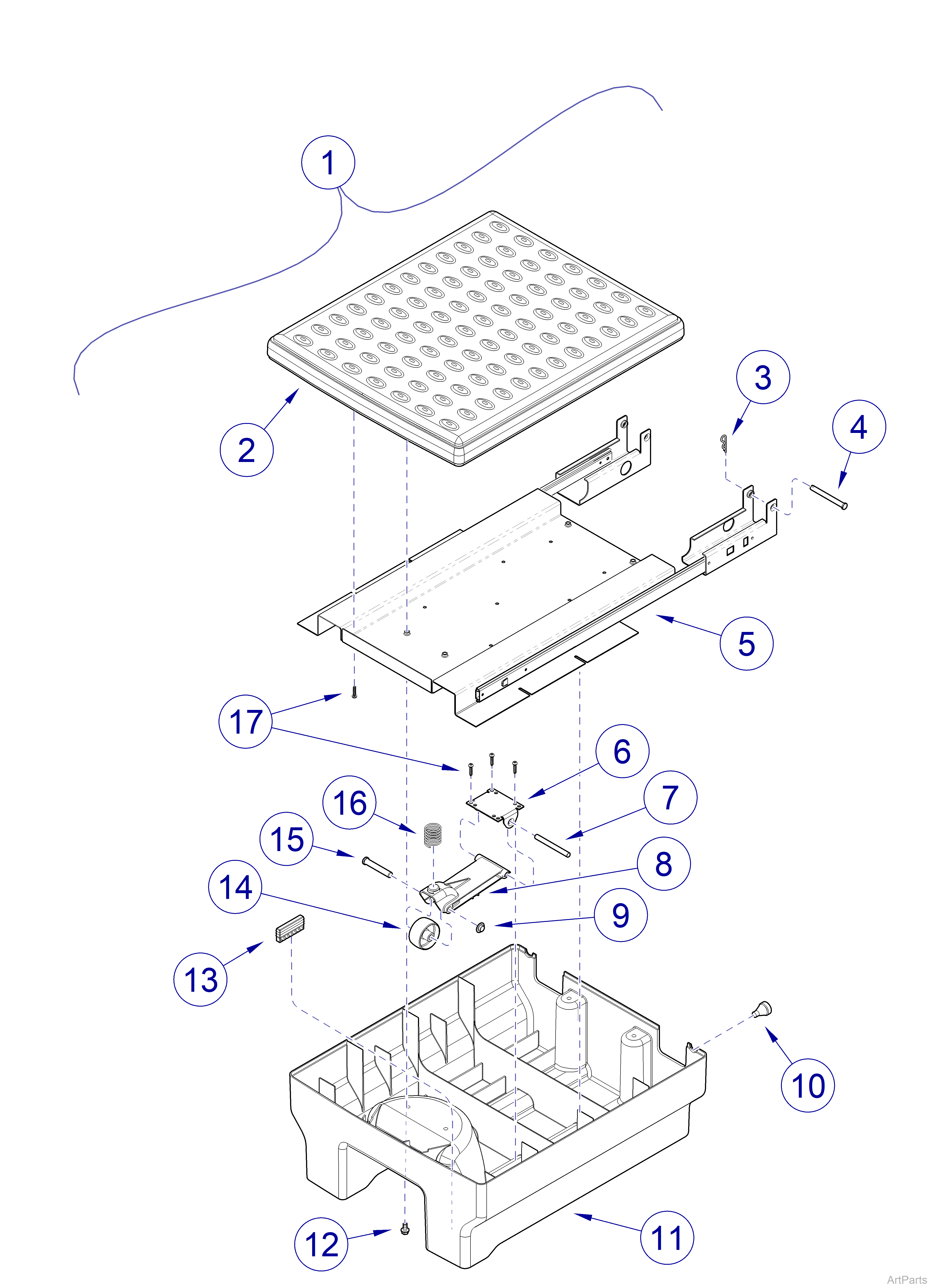 204 and 604 Table Foot Step