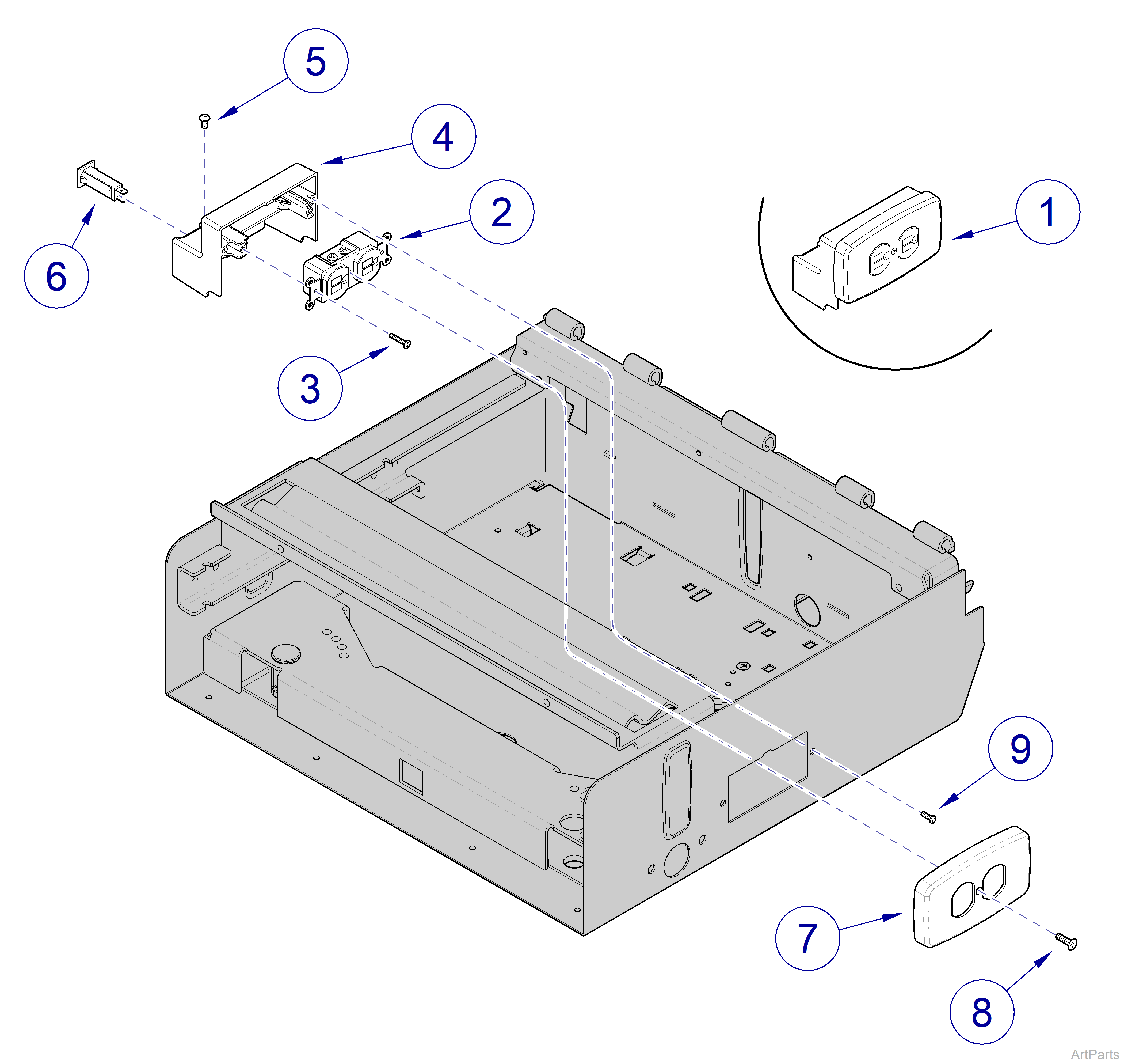 204 and 604 Tables, 120 V Table Receptacle Systems