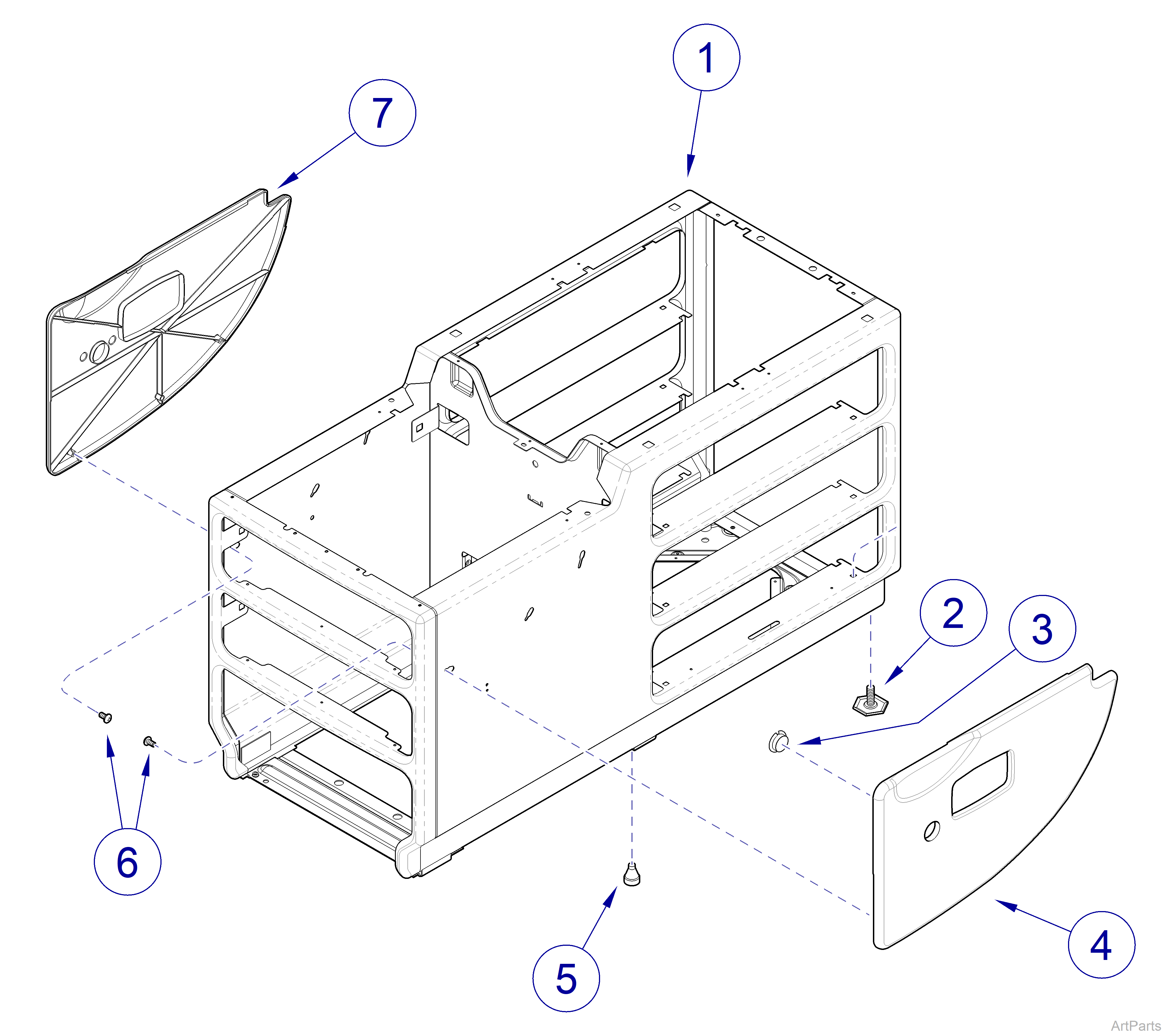 604 Midmark Cabinet