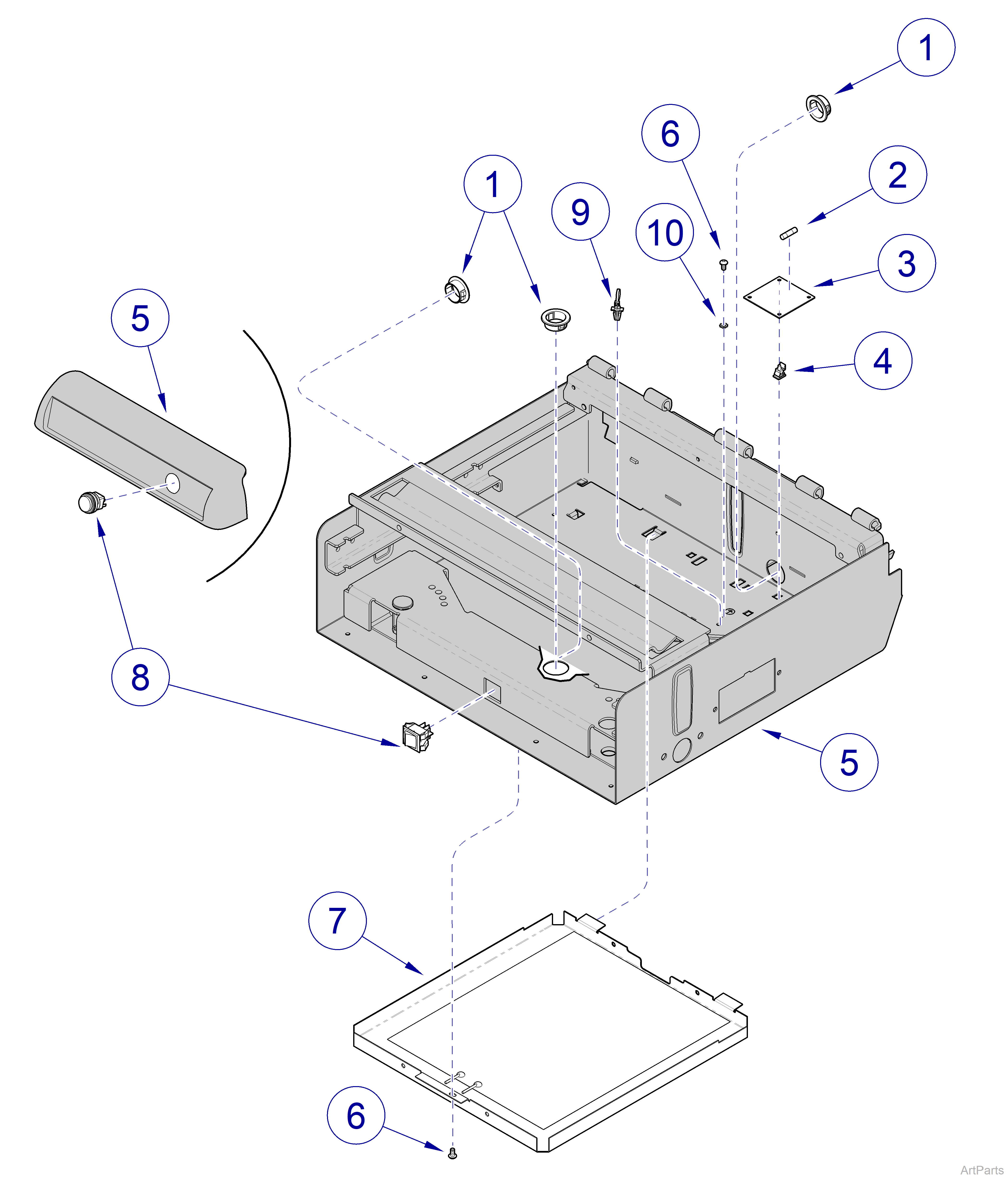 204 and 604 Tables, 120 V Table Drawer Heater System