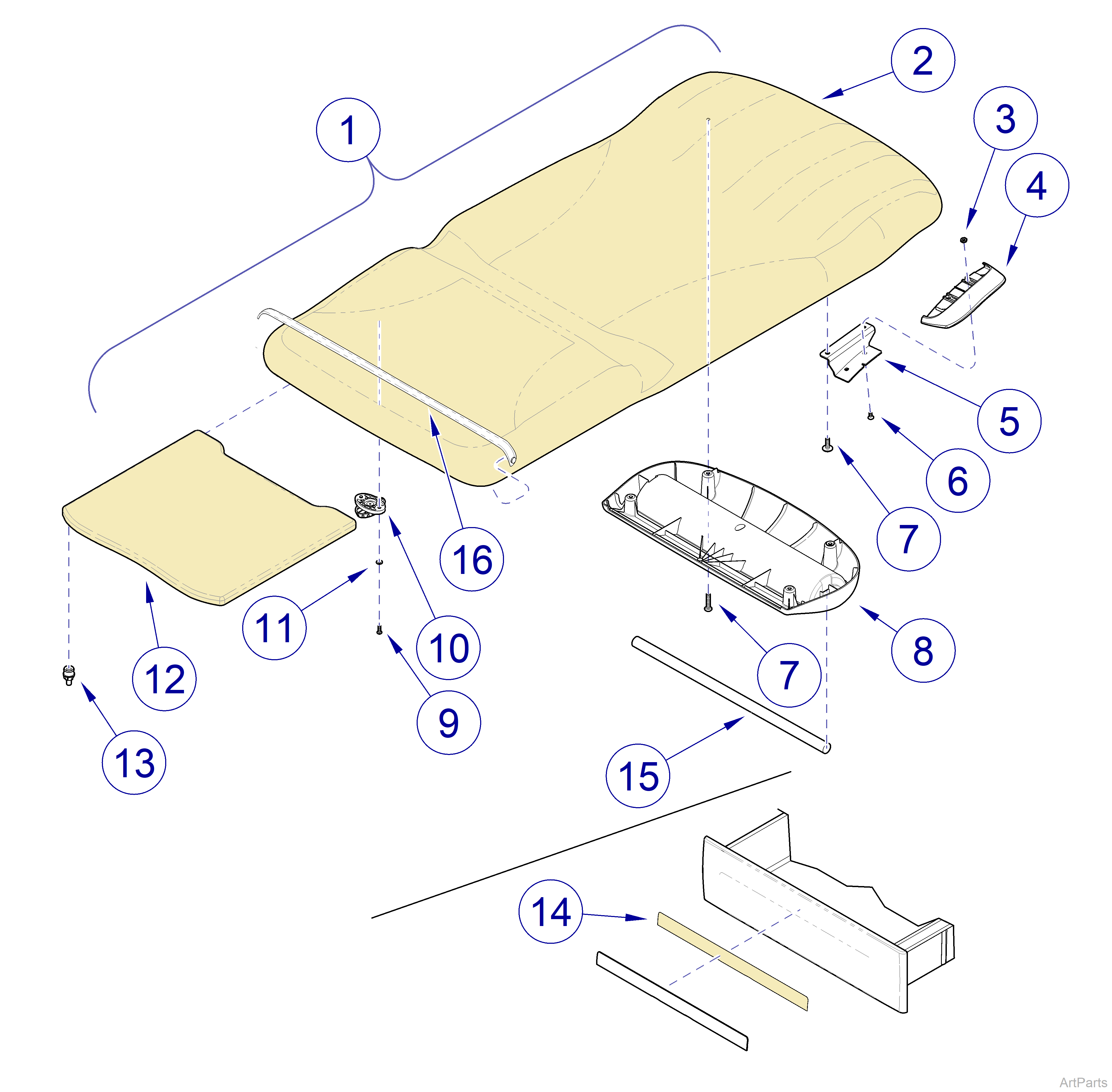 604 Midmark Premium Upholstery 