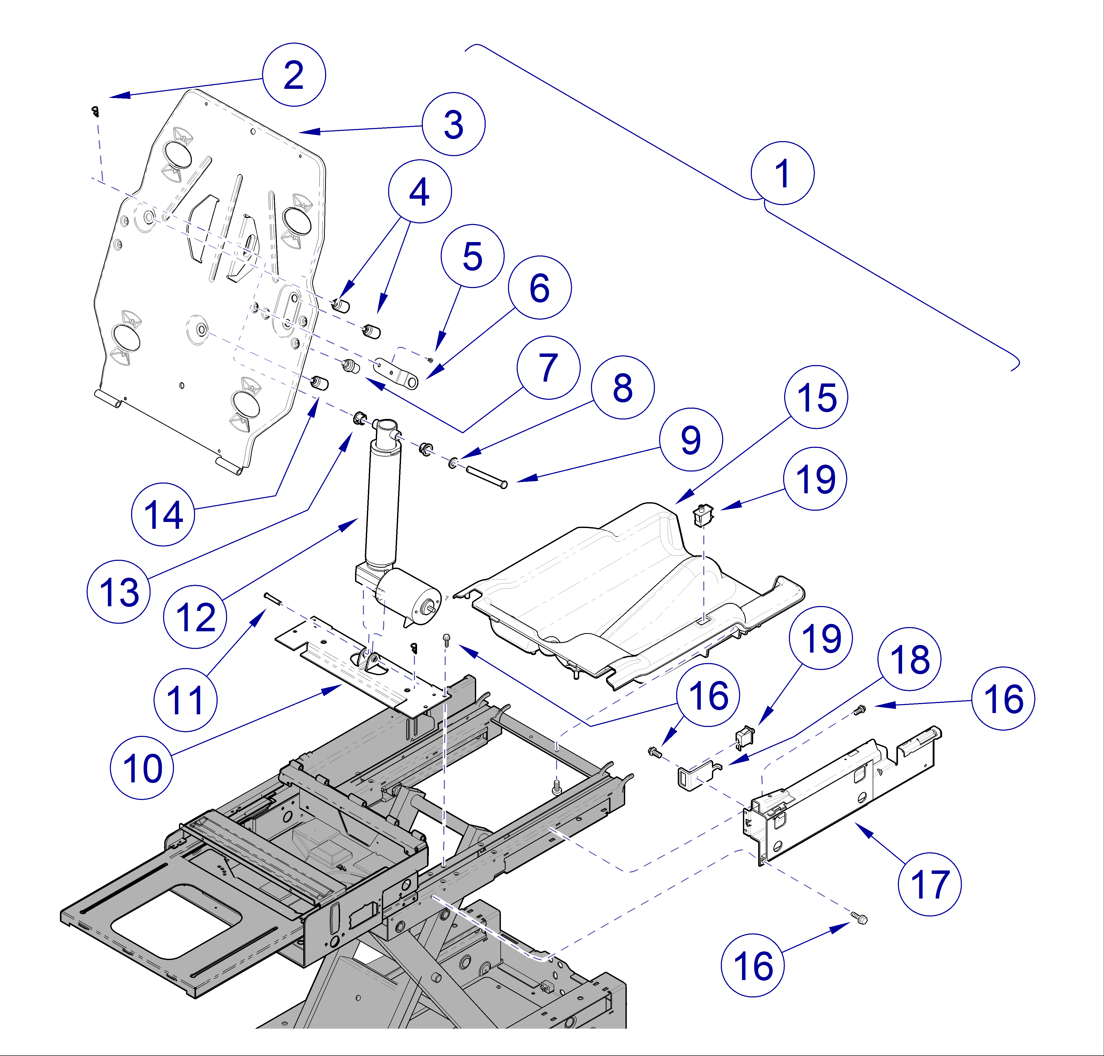 Power Back Components