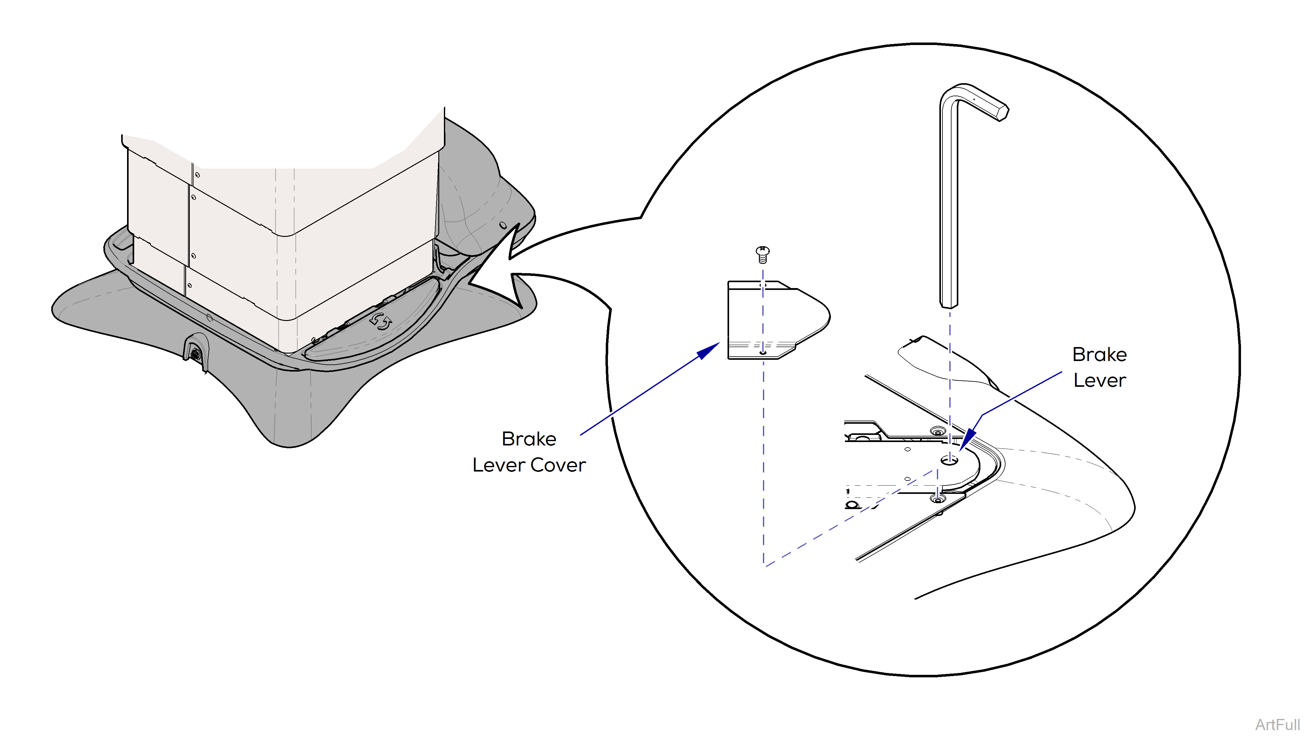 647 Chair Magnet Position Adjustment