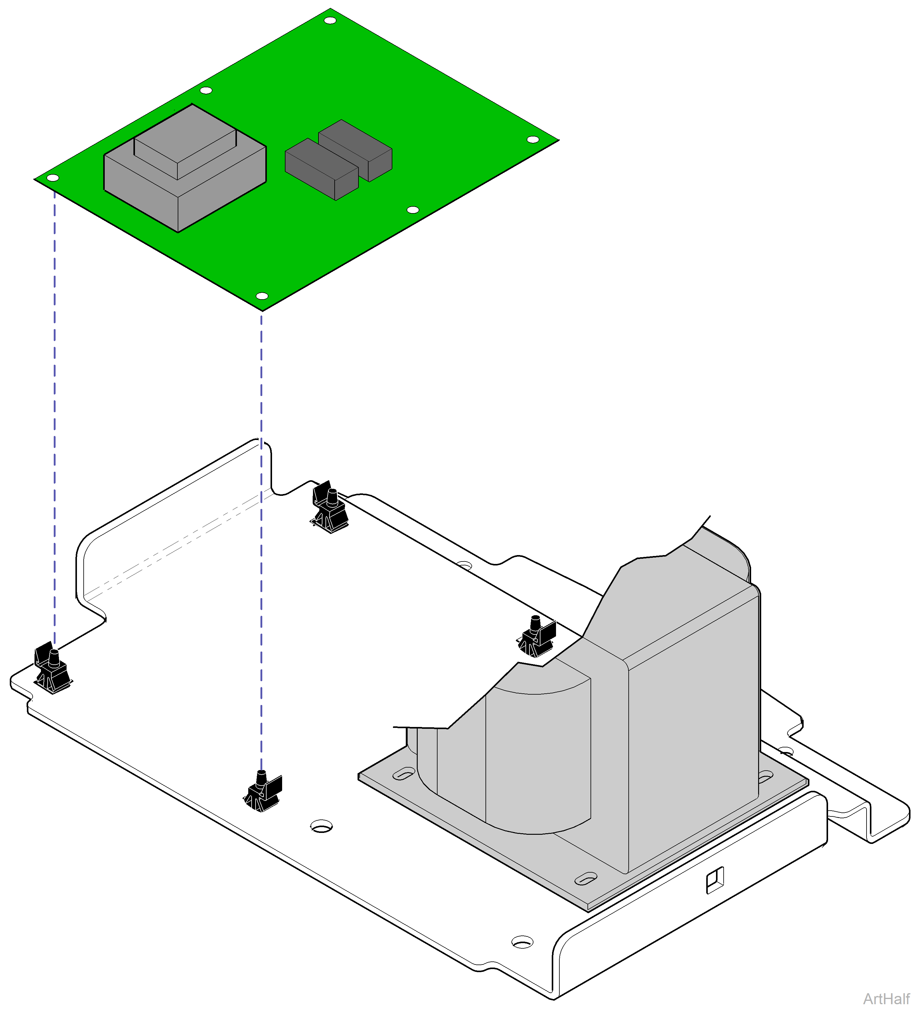 230 and 630 Chair Rotational Base Brake System Rotational Base PC Board Replacement