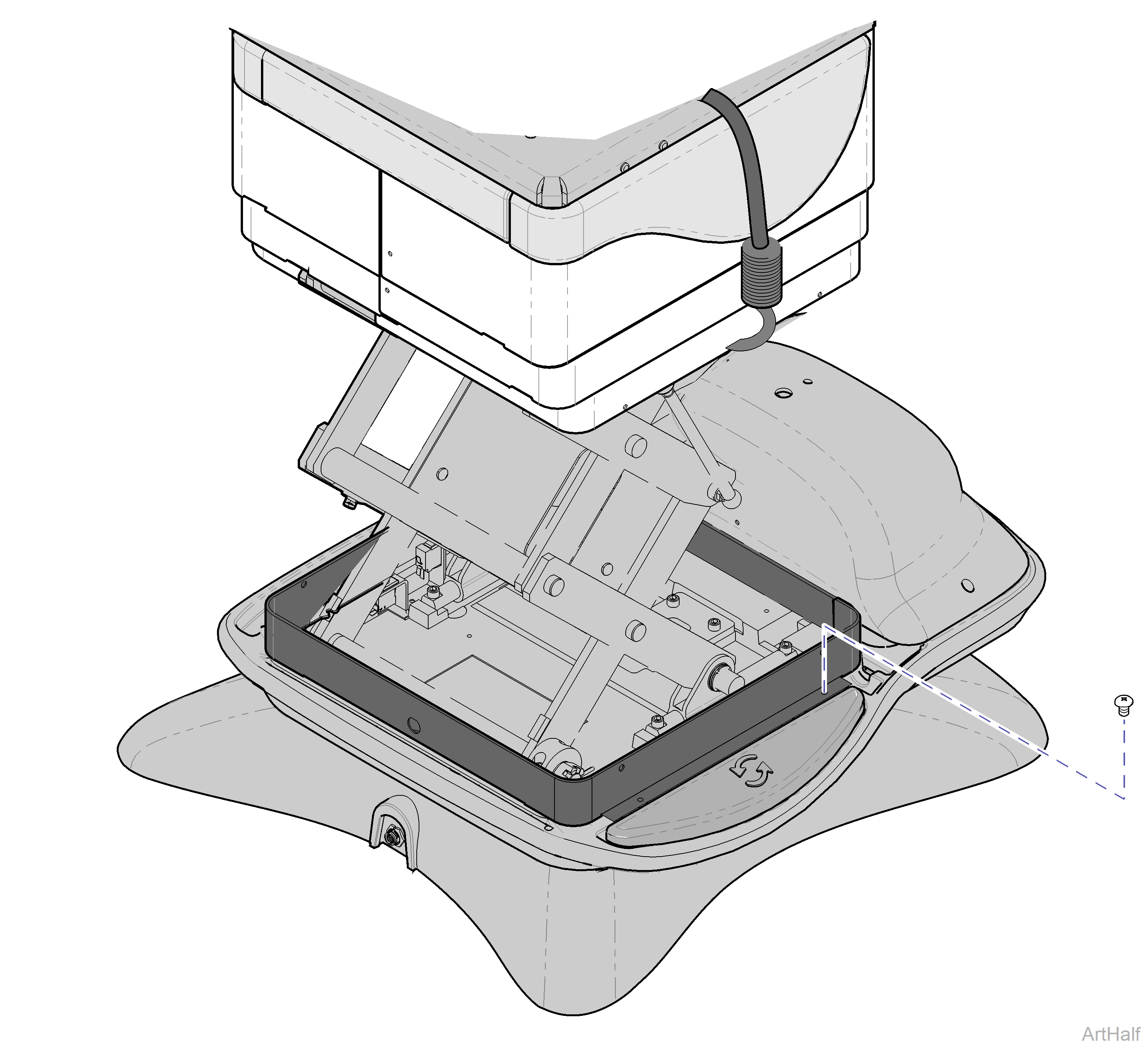 230 and 630 Chair Brake Pedal Switch Replacement