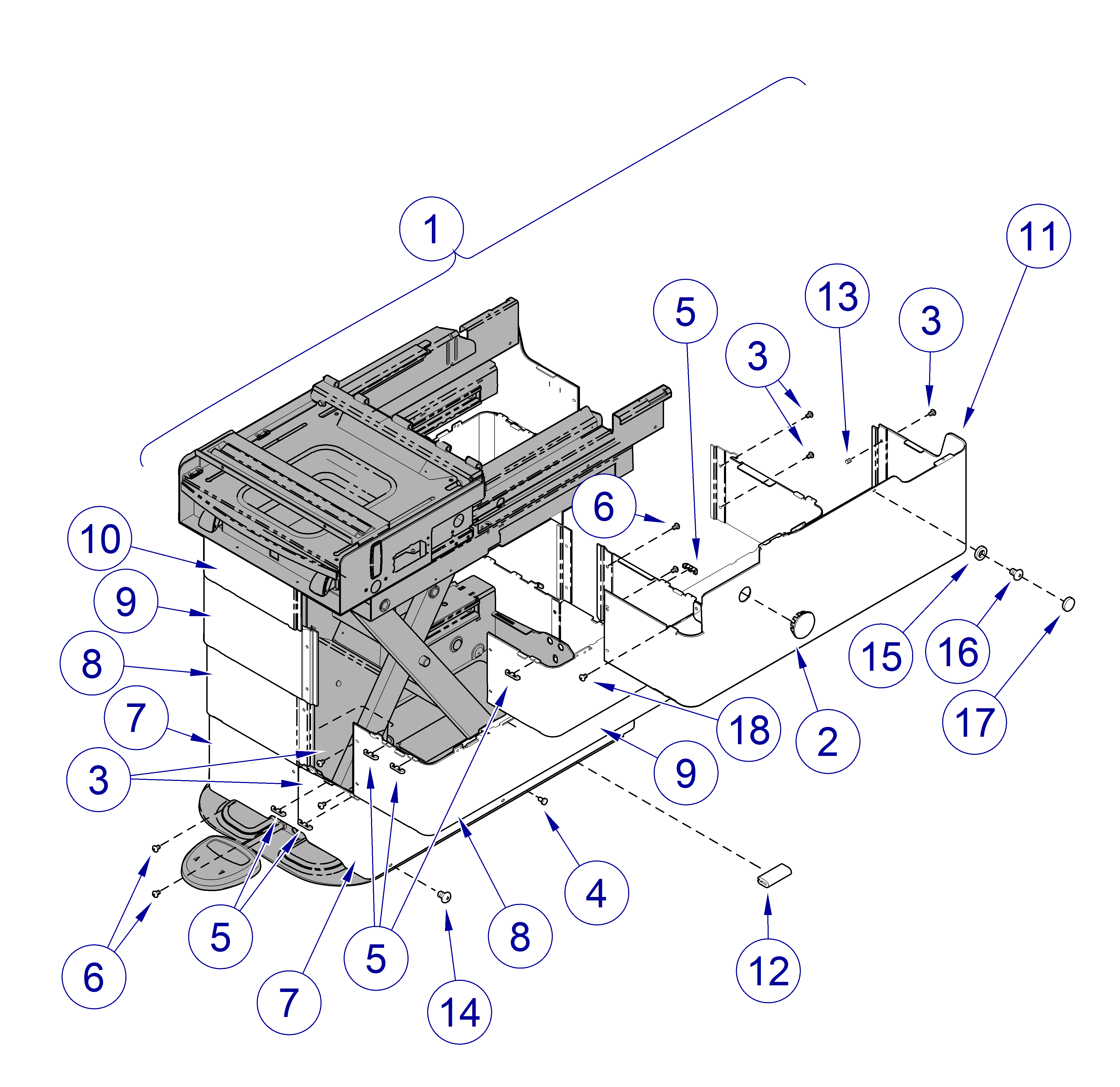 Table Shrouds - Ritter Model