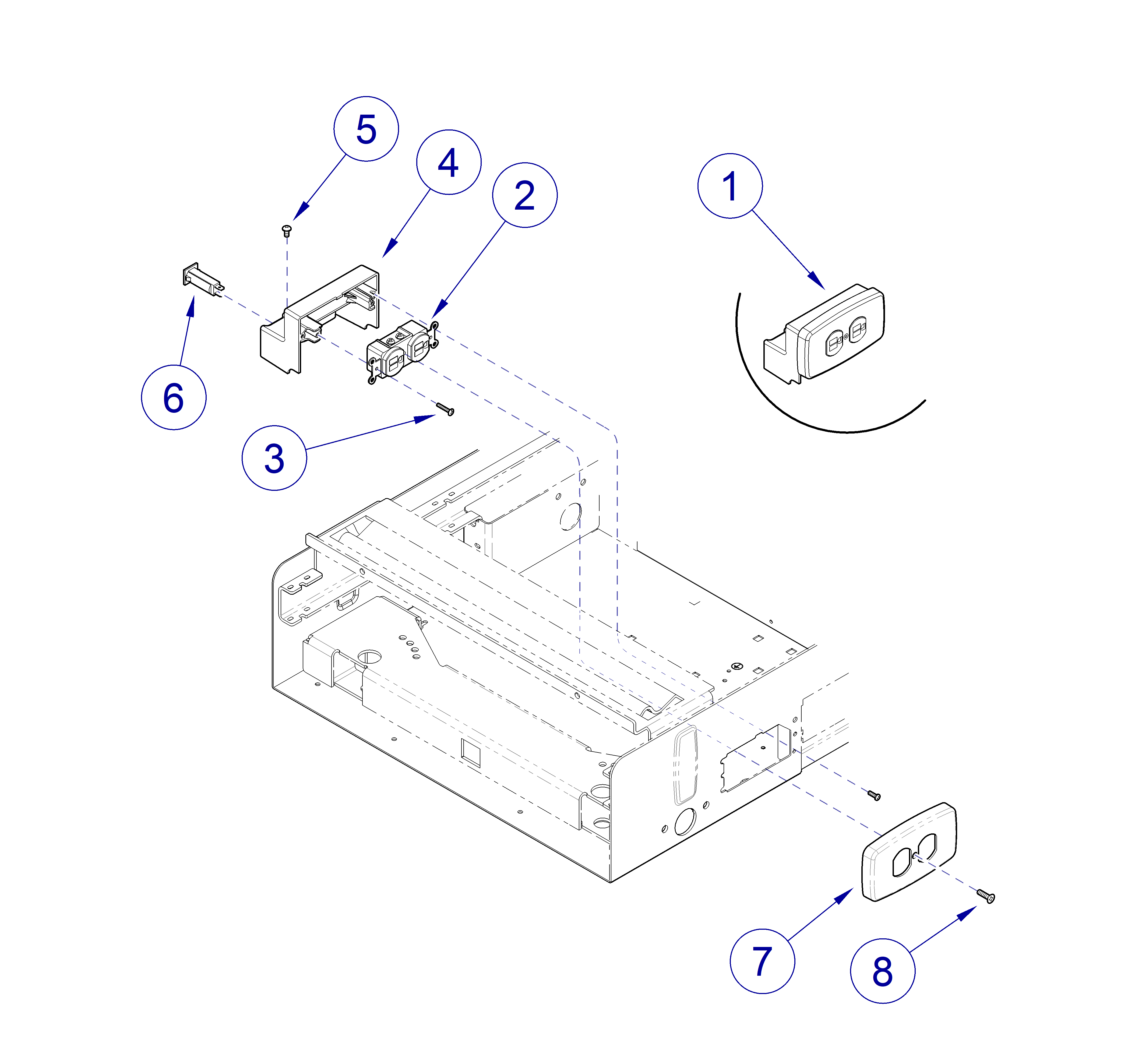 Table Receptacle System