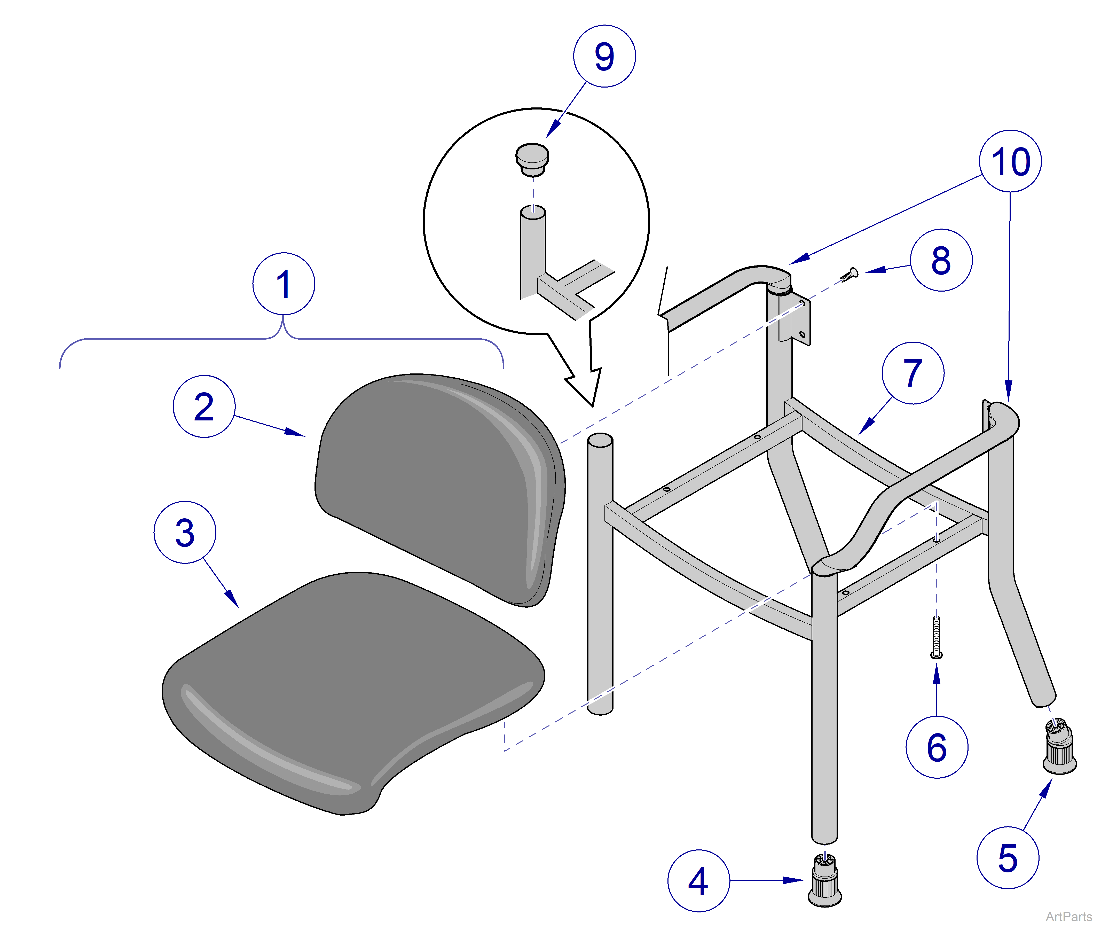 Click box and insert variable of your part/product name 