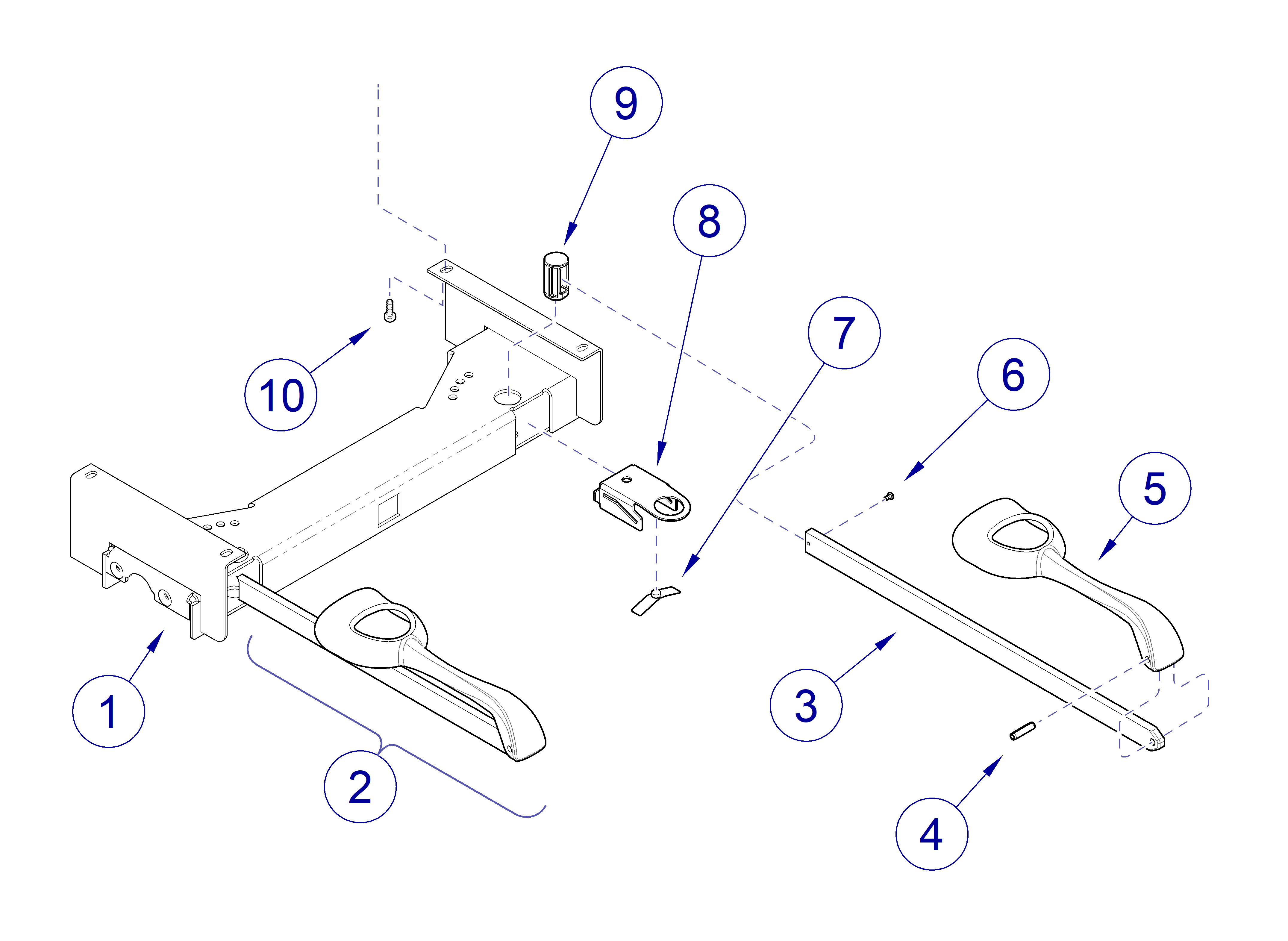 203 Exam Table  Stirrups