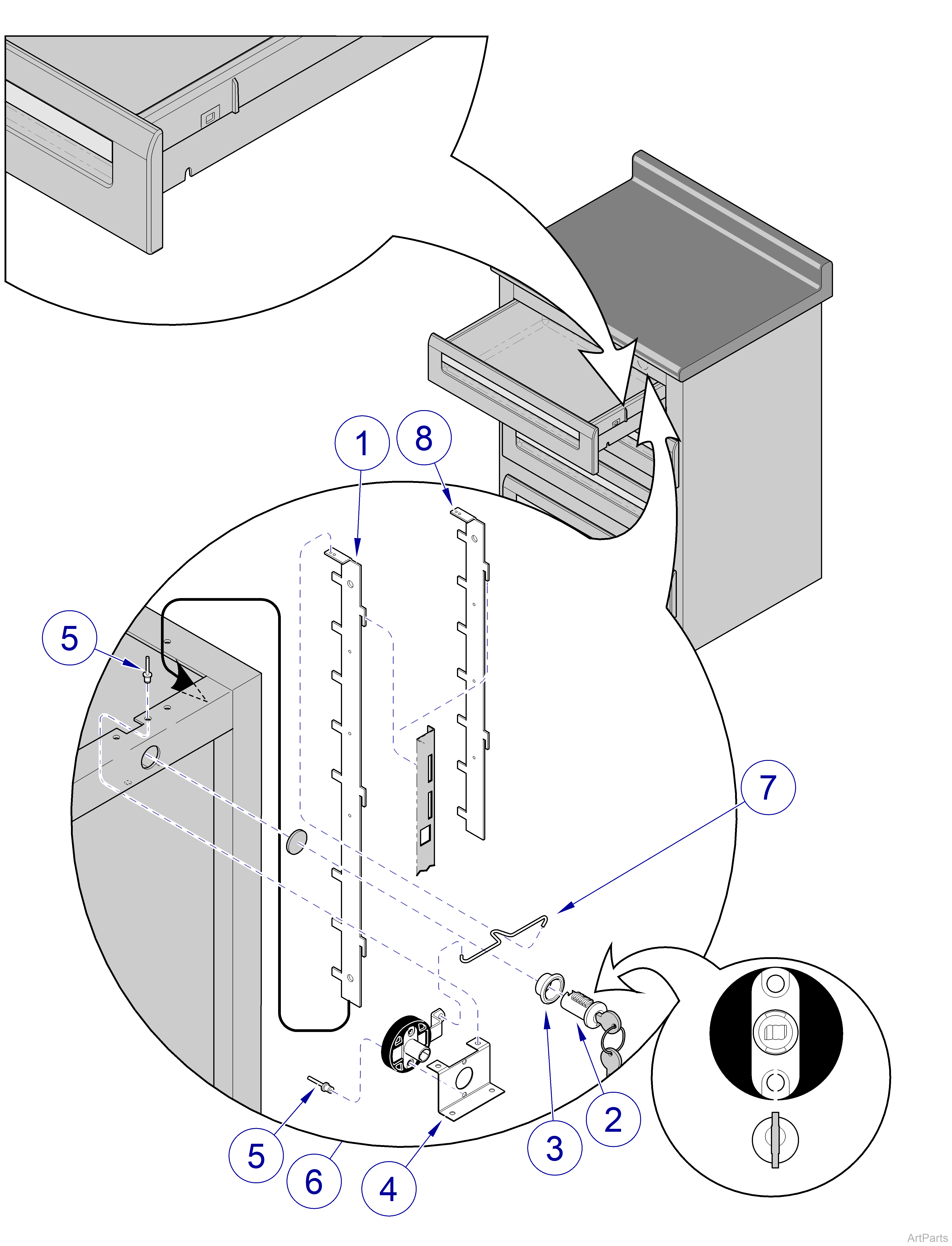 All Drawer Lock Kits