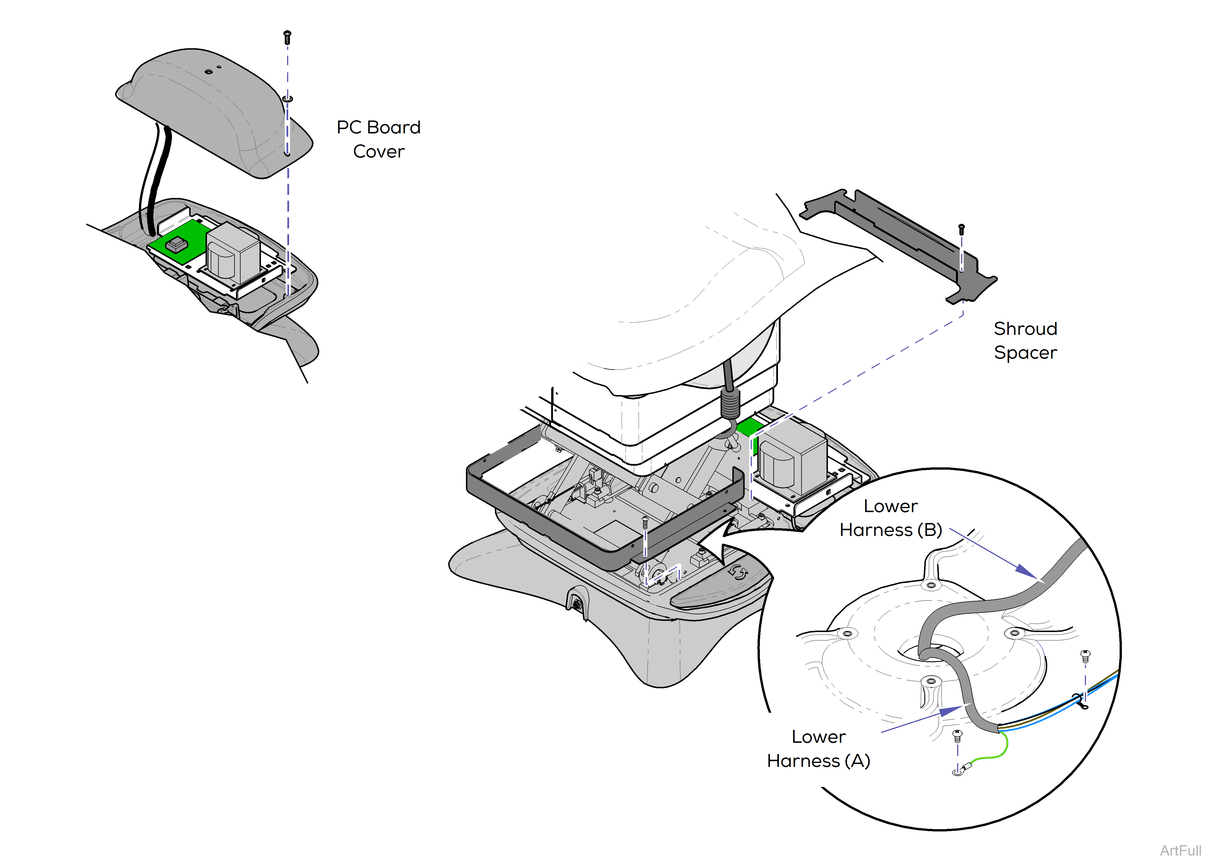 Separating Upper &amp; Lower Base Castings