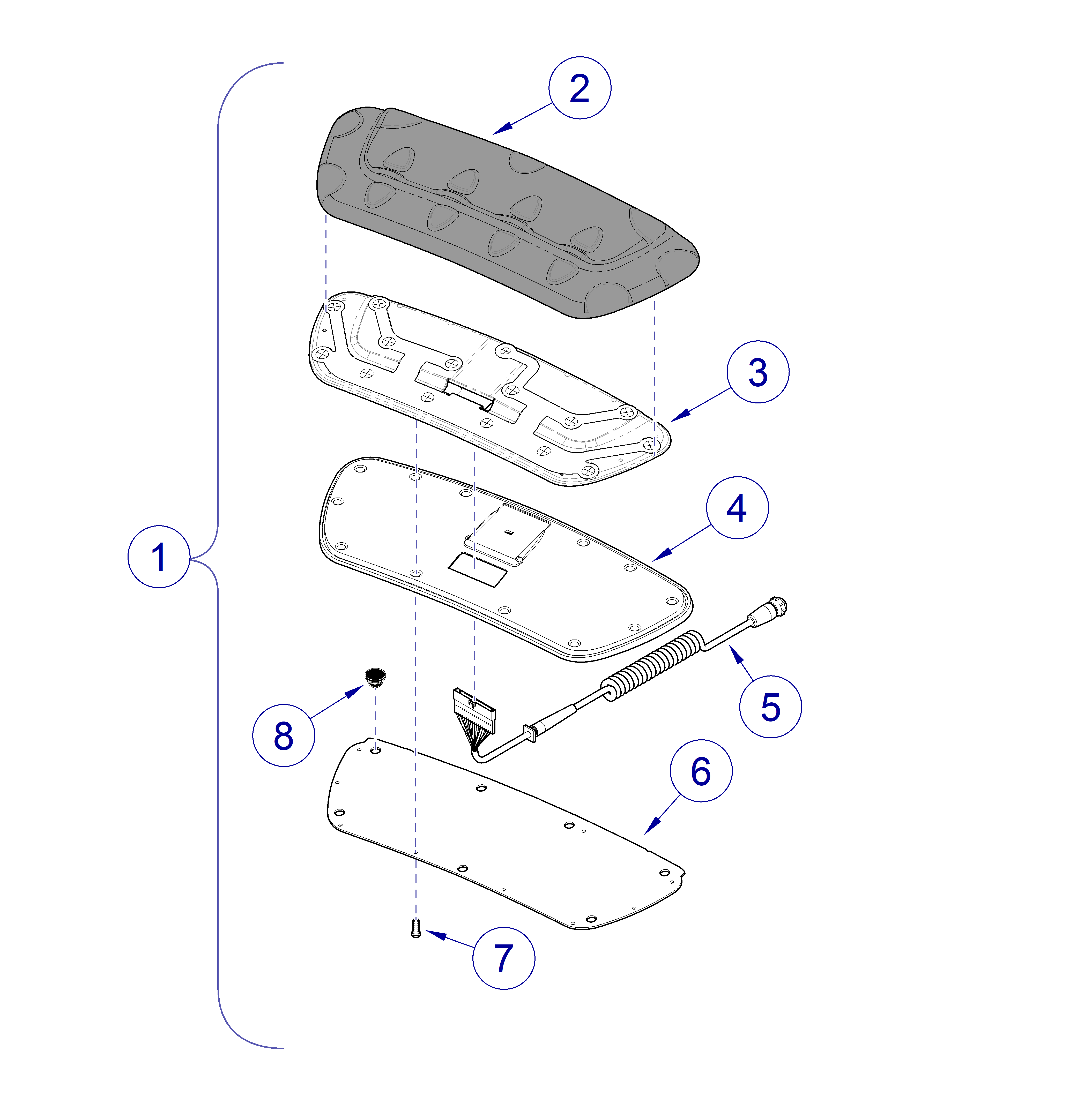 Linear-Style Foot Control 